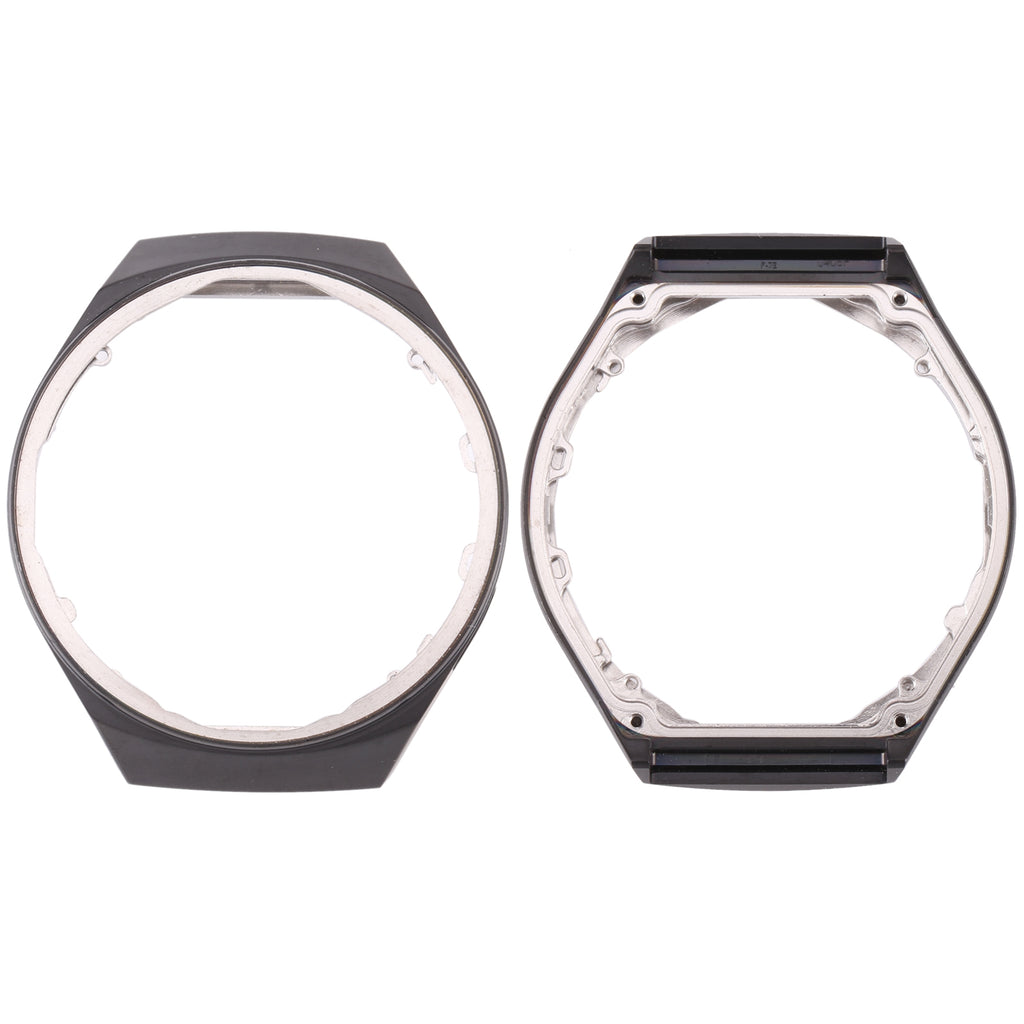 LCD Screen Frame Bezel Plate For Huawei Watch GT 2E HCT-B19(Black)