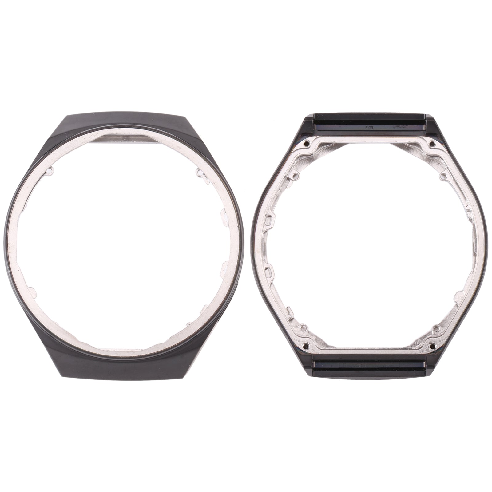 LCD Screen Frame Bezel Plate For Huawei Watch GT 2E HCT-B19(Black)