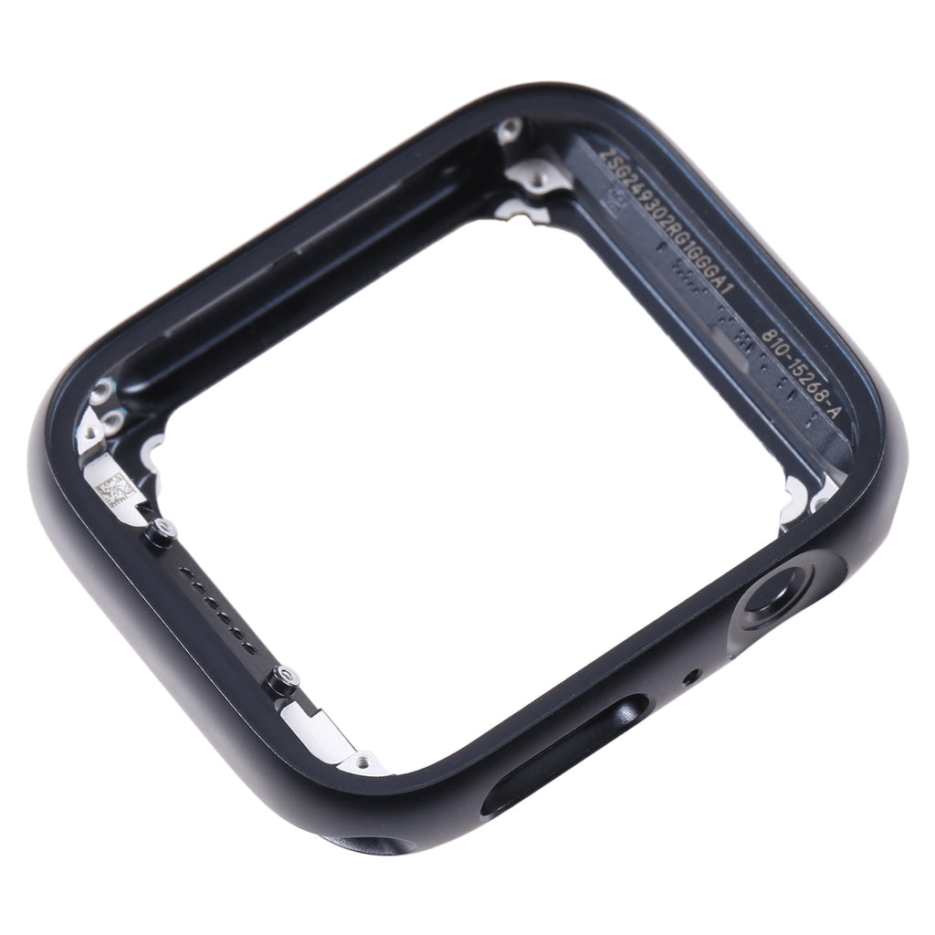 For Apple Watch Series SE 2022 44mm Aluminum Alloy Middle Frame Bezel Plate(Black)