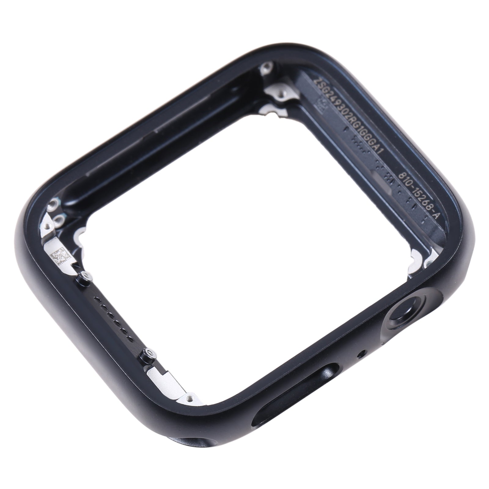 For Apple Watch Series SE 2022 44mm Aluminum Alloy Middle Frame Bezel Plate(Black)