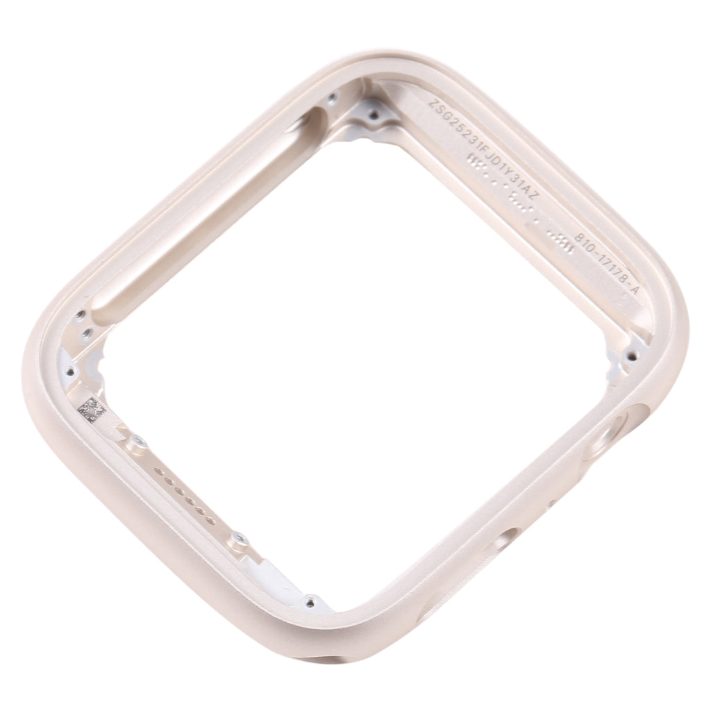 For Apple Watch Series SE 2022 44mm Aluminum Alloy Middle Frame Bezel Plate(Gold)
