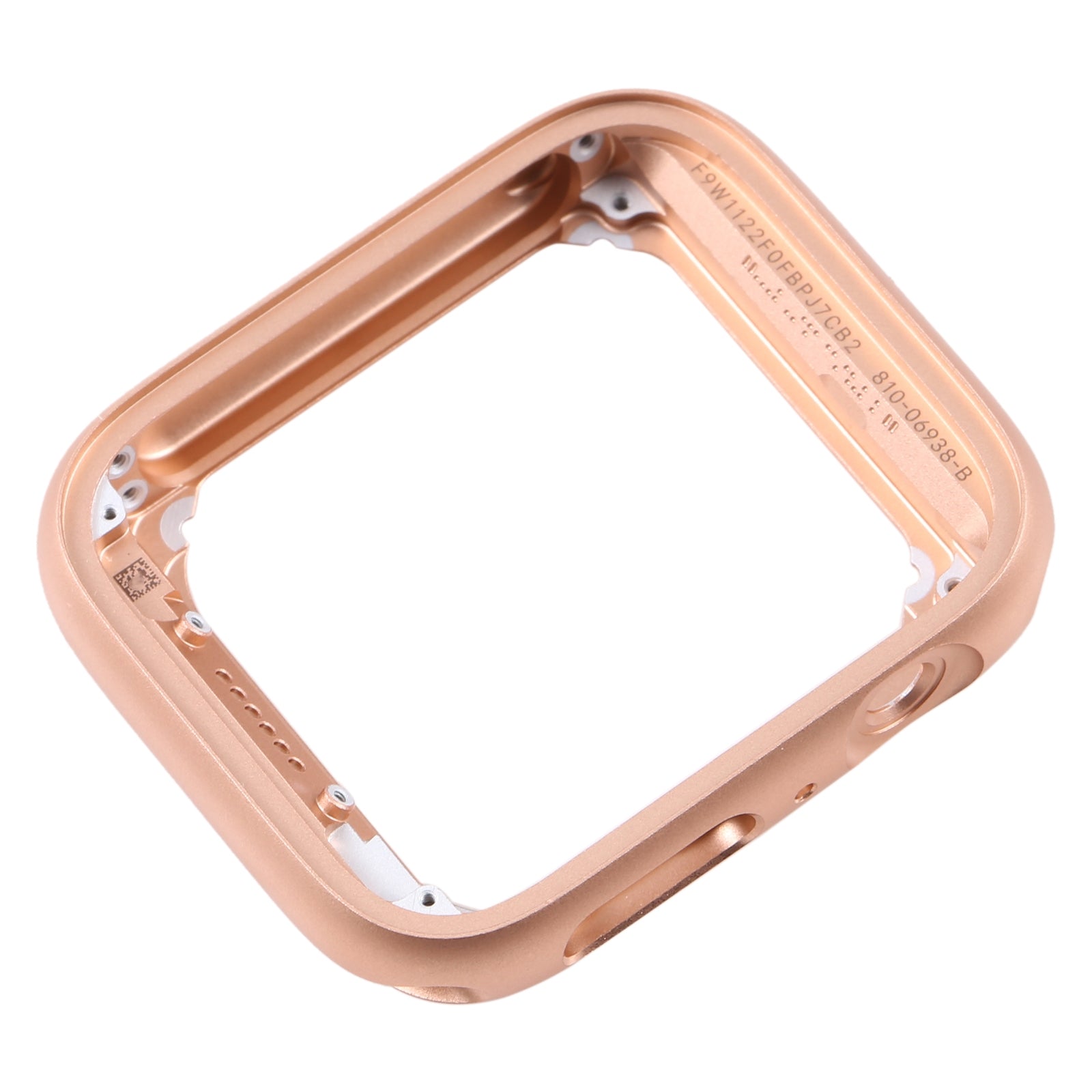 For Apple Watch Series SE 2022 44mm Aluminum Alloy Middle Frame Bezel Plate(Rose Gold)