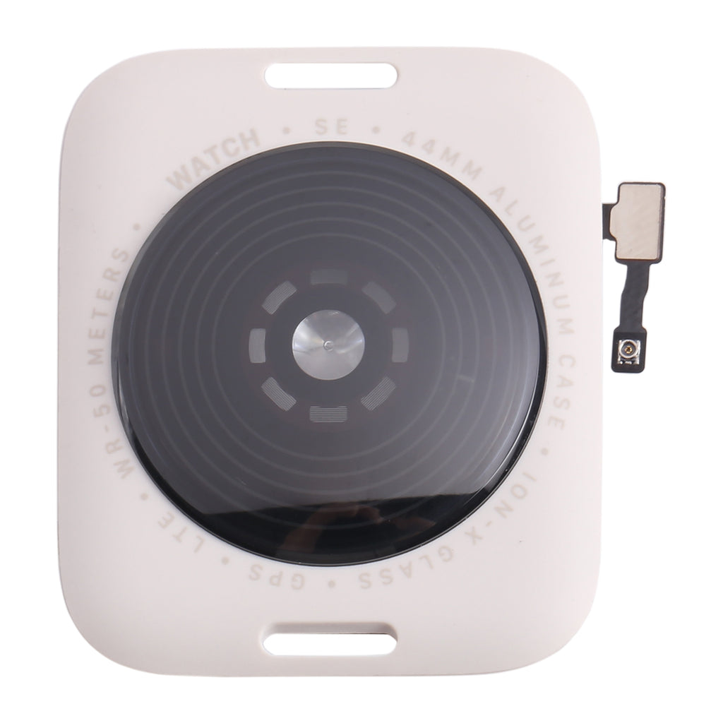 For Apple Watch SE 2022 44mm LTE Edition Rear Housing Glass Cover with Cable (Aurora)