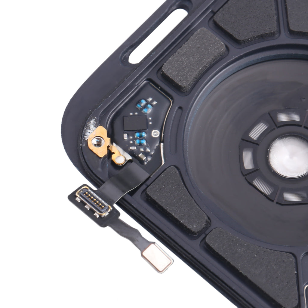 For Apple Watch SE 2022 44mm LTE Edition Rear Housing Glass Cover with Cable (Midnight)