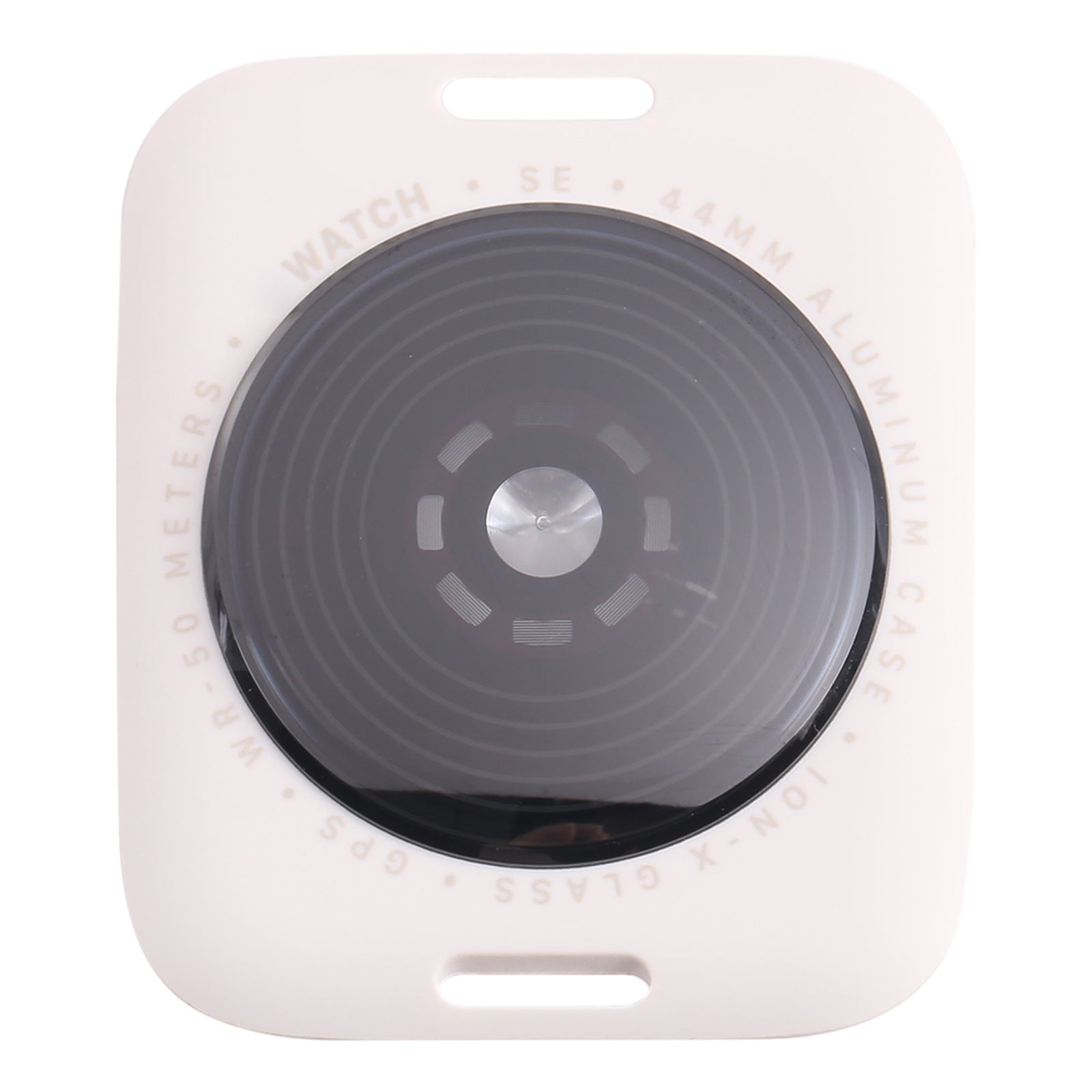 For Apple Watch SE 2022 44mm GPS Edition Rear Housing Glass Cover (Aurora)