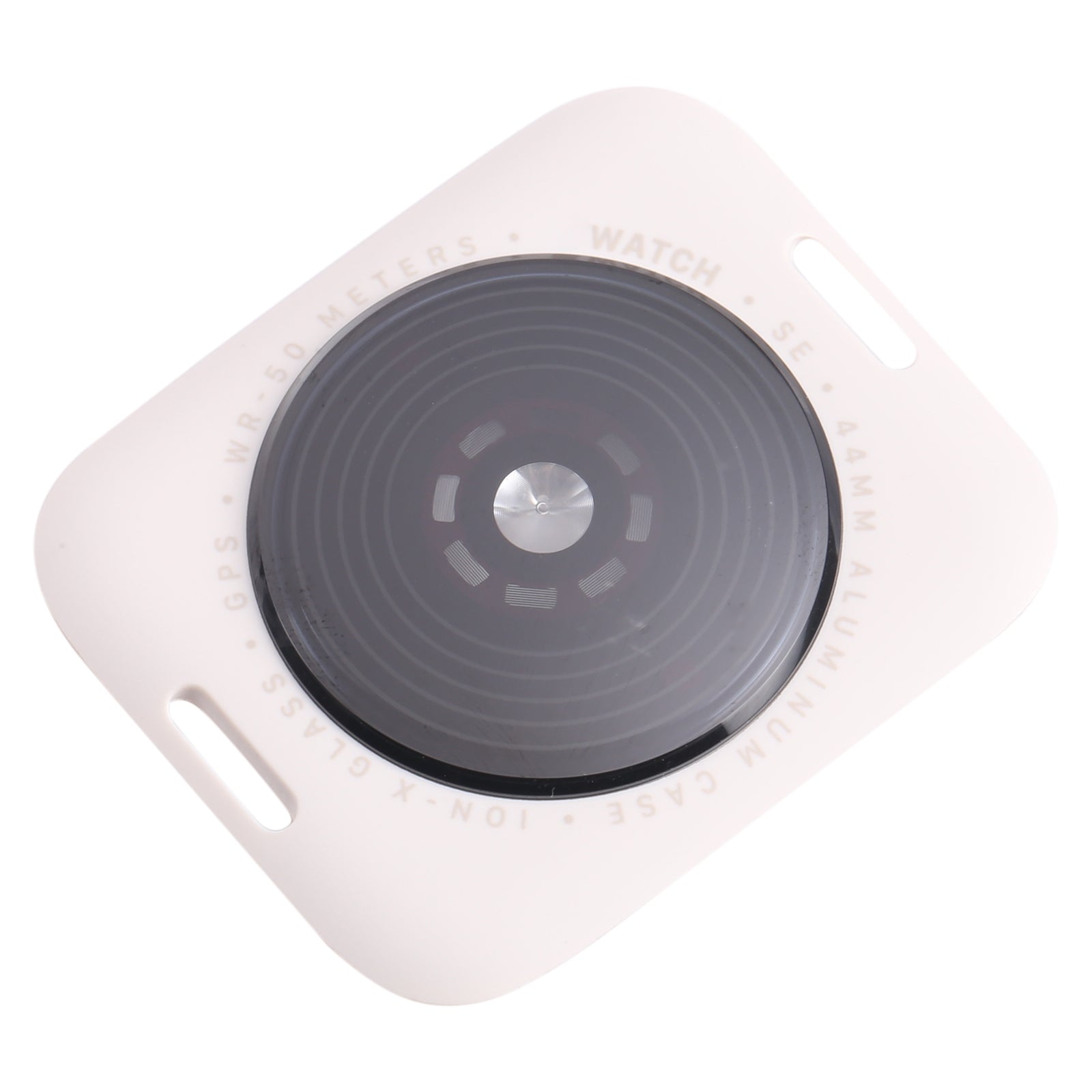 For Apple Watch SE 2022 44mm GPS Edition Rear Housing Glass Cover (Aurora)