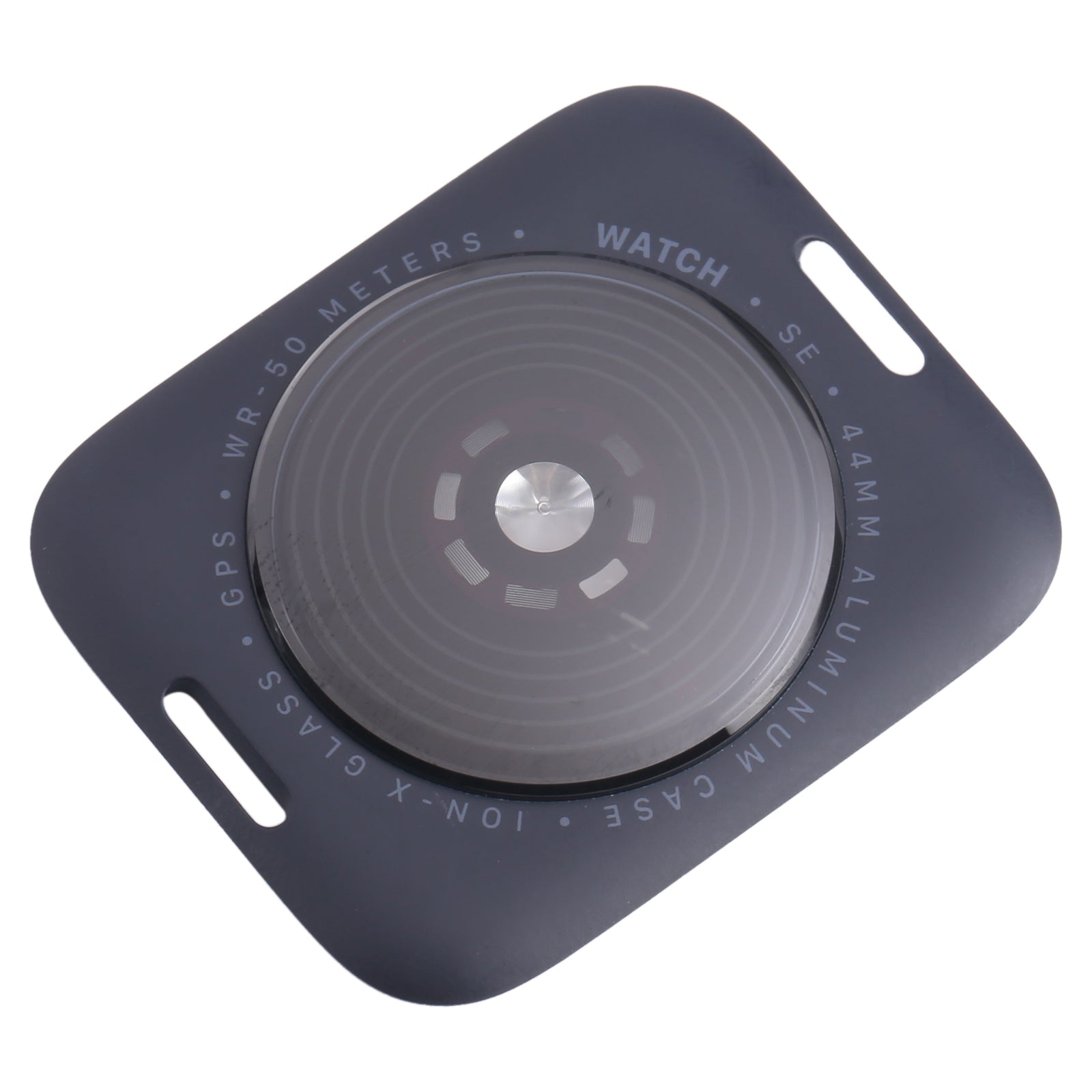 For Apple Watch SE 2022 44mm GPS Edition Rear Housing Glass Cover (Midnight)