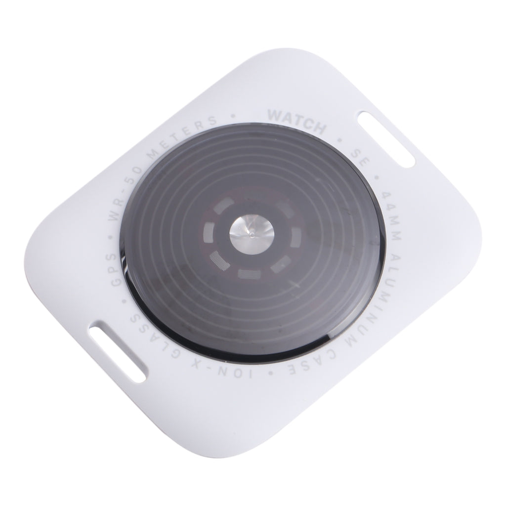 For Apple Watch SE 2022 44mm GPS Edition Rear Housing Glass Cover (Silver)