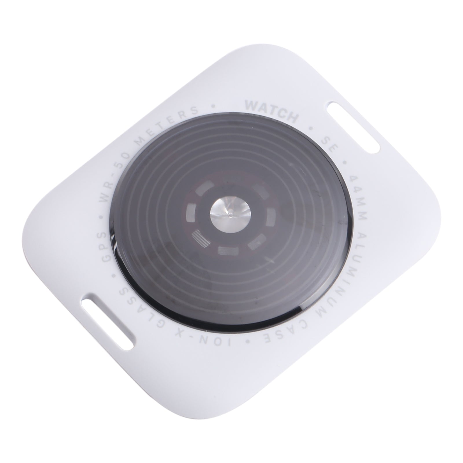 For Apple Watch SE 2022 44mm GPS Edition Rear Housing Glass Cover (Silver)