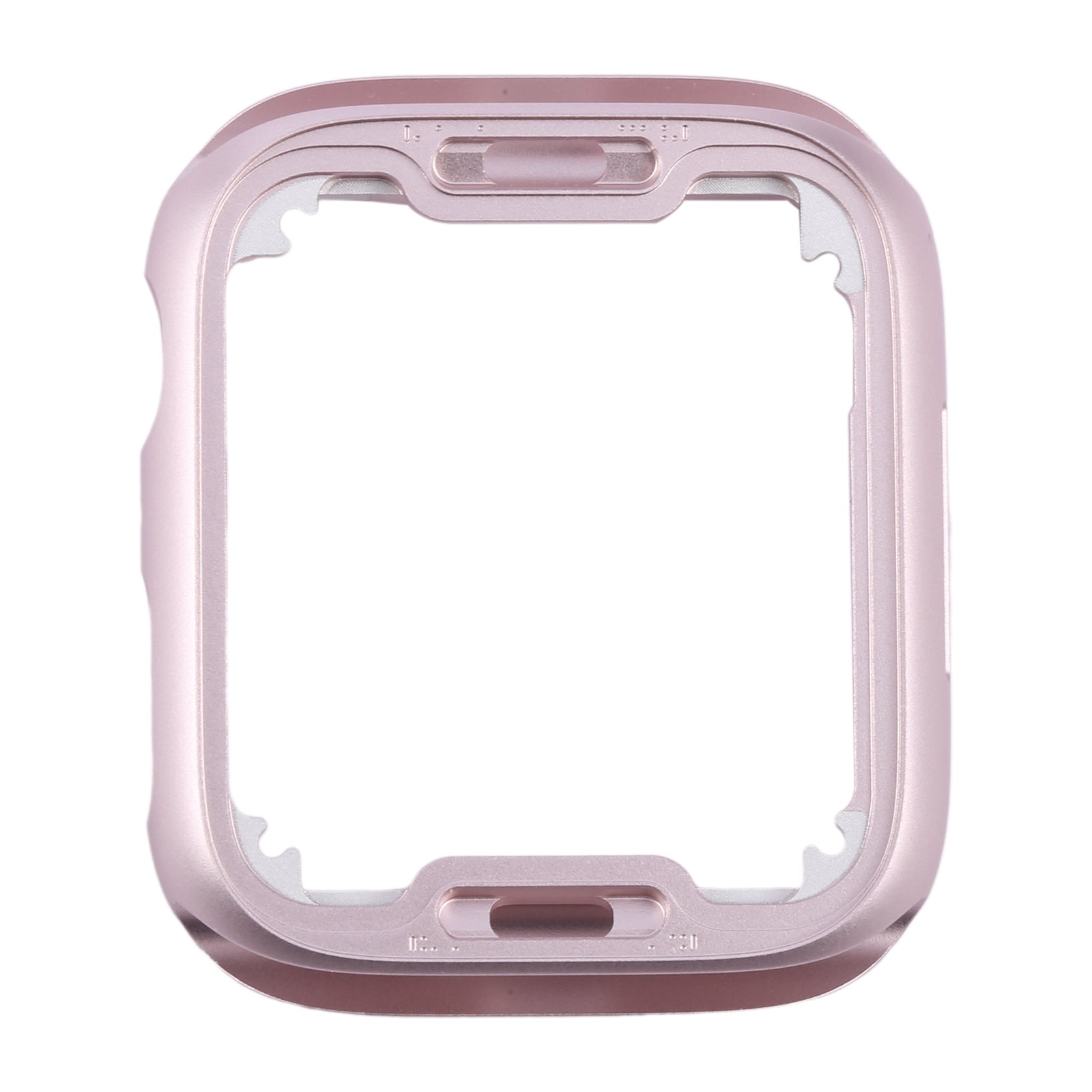 For Apple Watch Series 9 41mm Aluminum Alloy Middle Frame Bezel Plate (Pink)