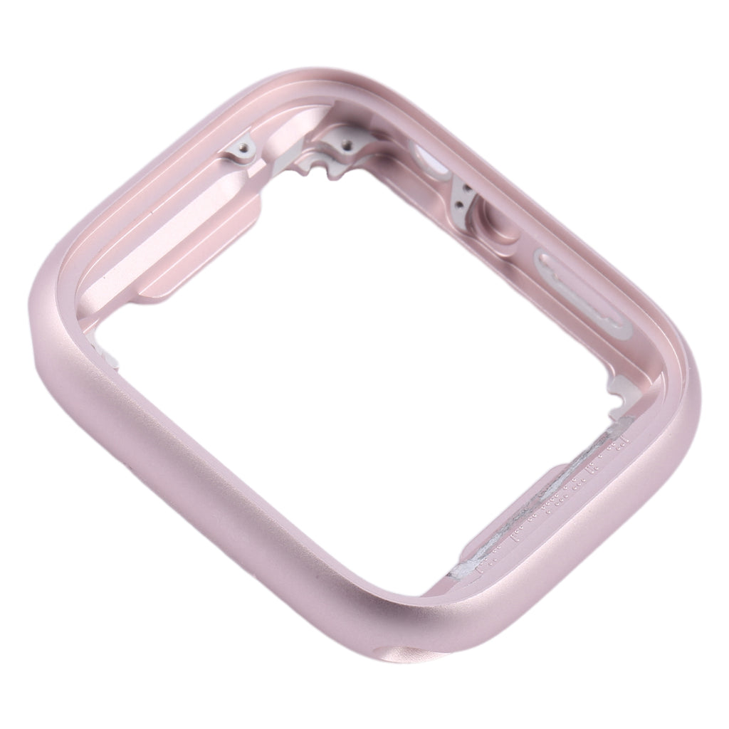 For Apple Watch Series 9 41mm Aluminum Alloy Middle Frame Bezel Plate (Pink)