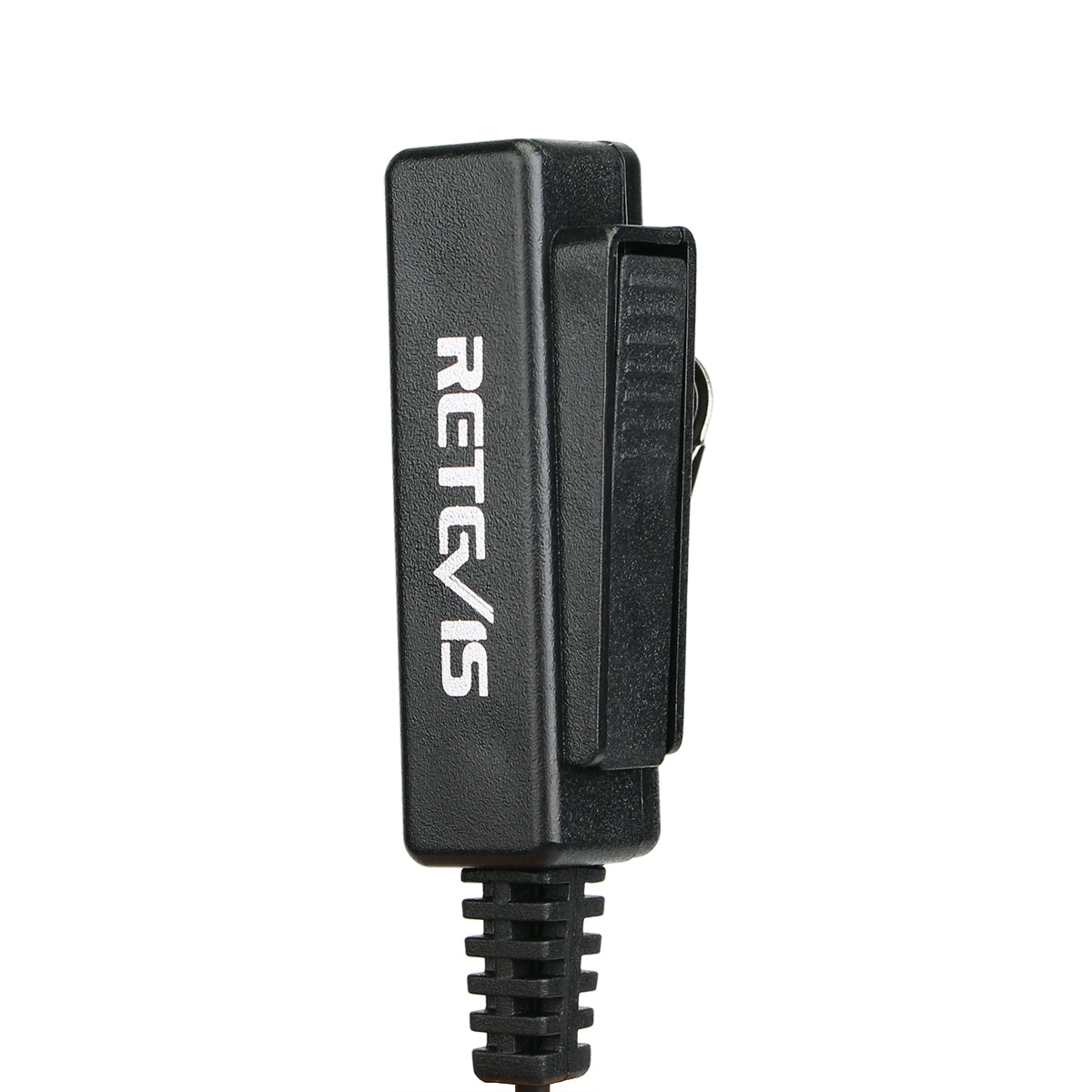 M 2 Pin Long Clip Air Guide Covert Acoustic Tube Earpiece Speaker Microphone