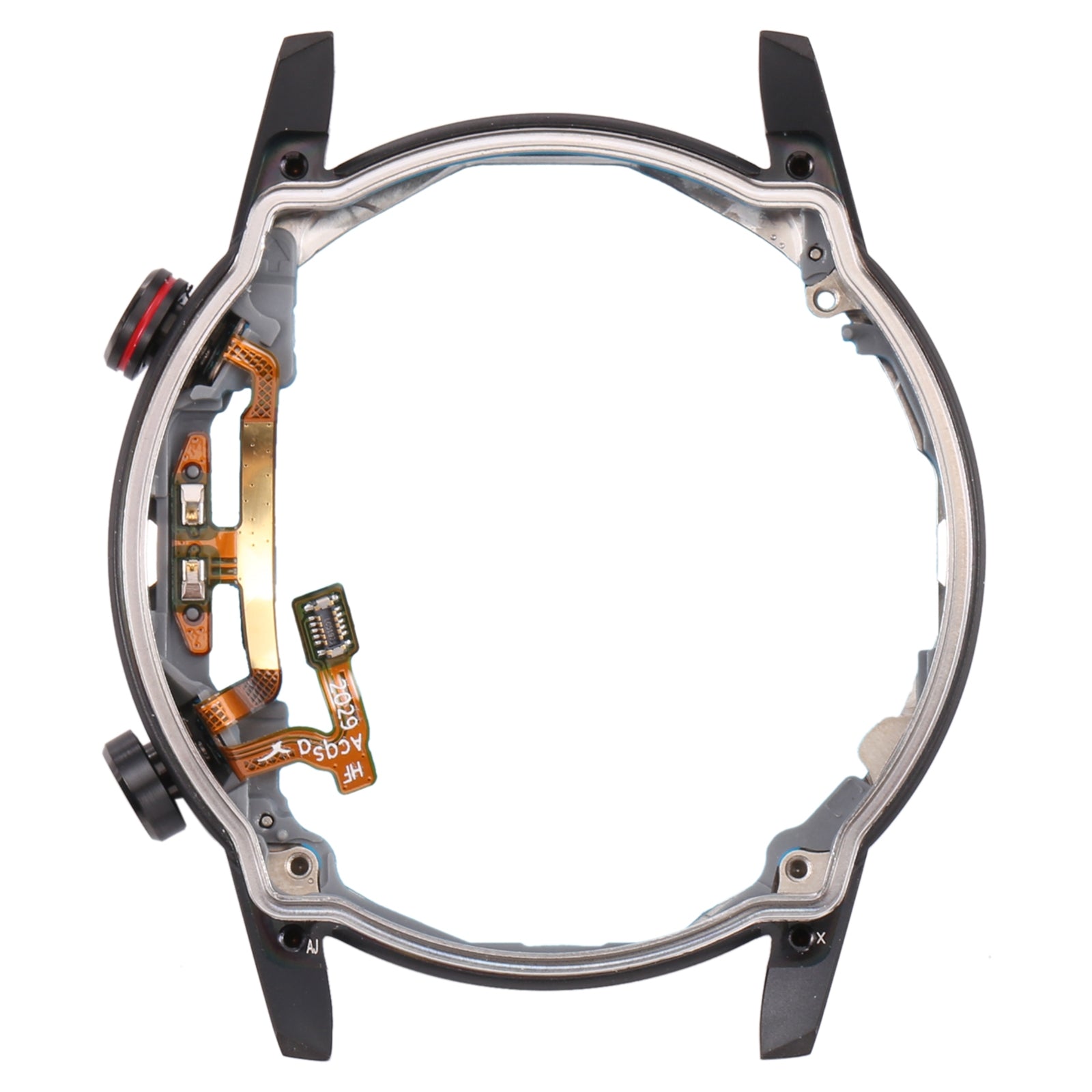 LCD Screen Frame Bezel Plate For Honor Magic Watch 2 MNS-B19 46MM(Black)