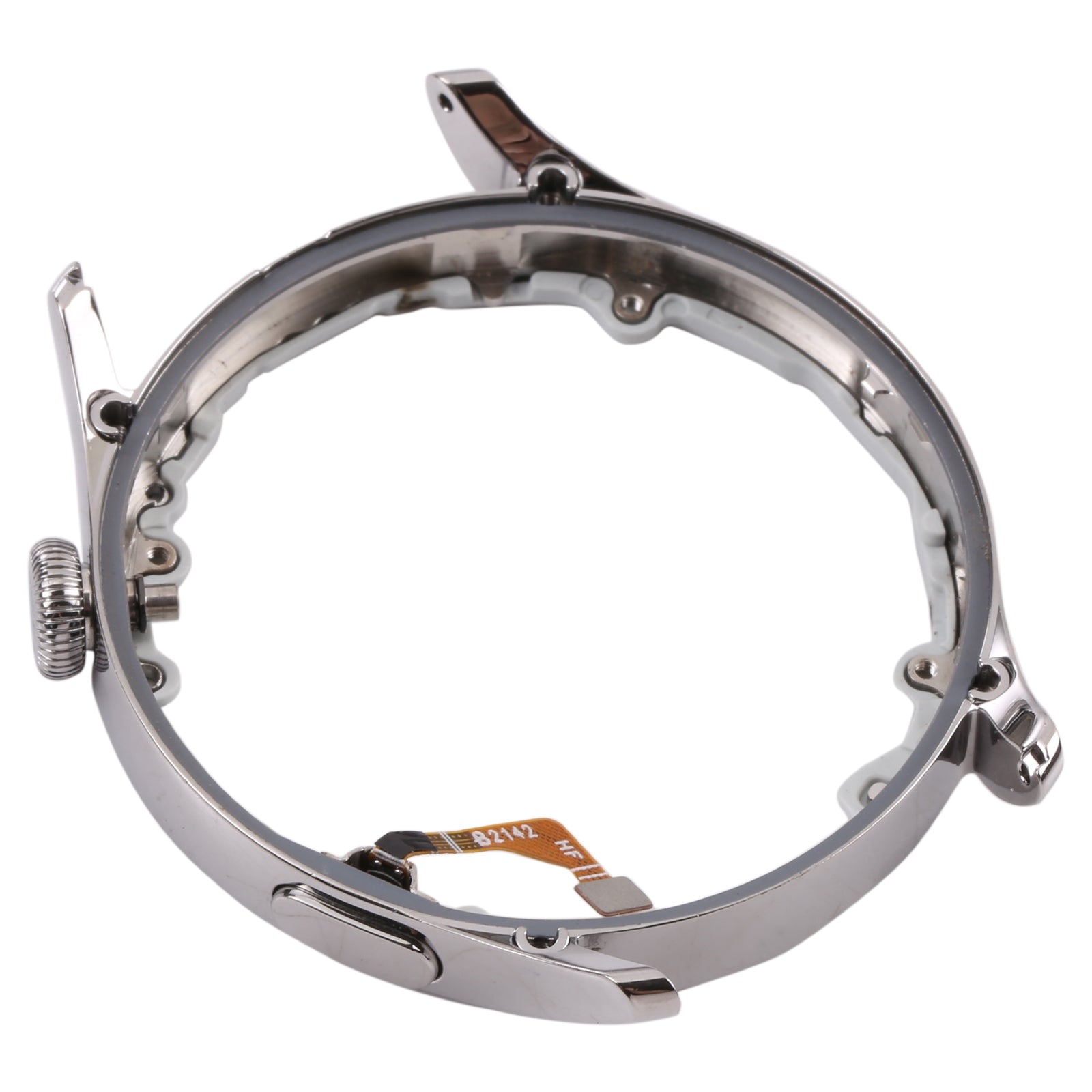 LCD Screen Frame Bezel Plate For Huawei Watch 3(Silver)