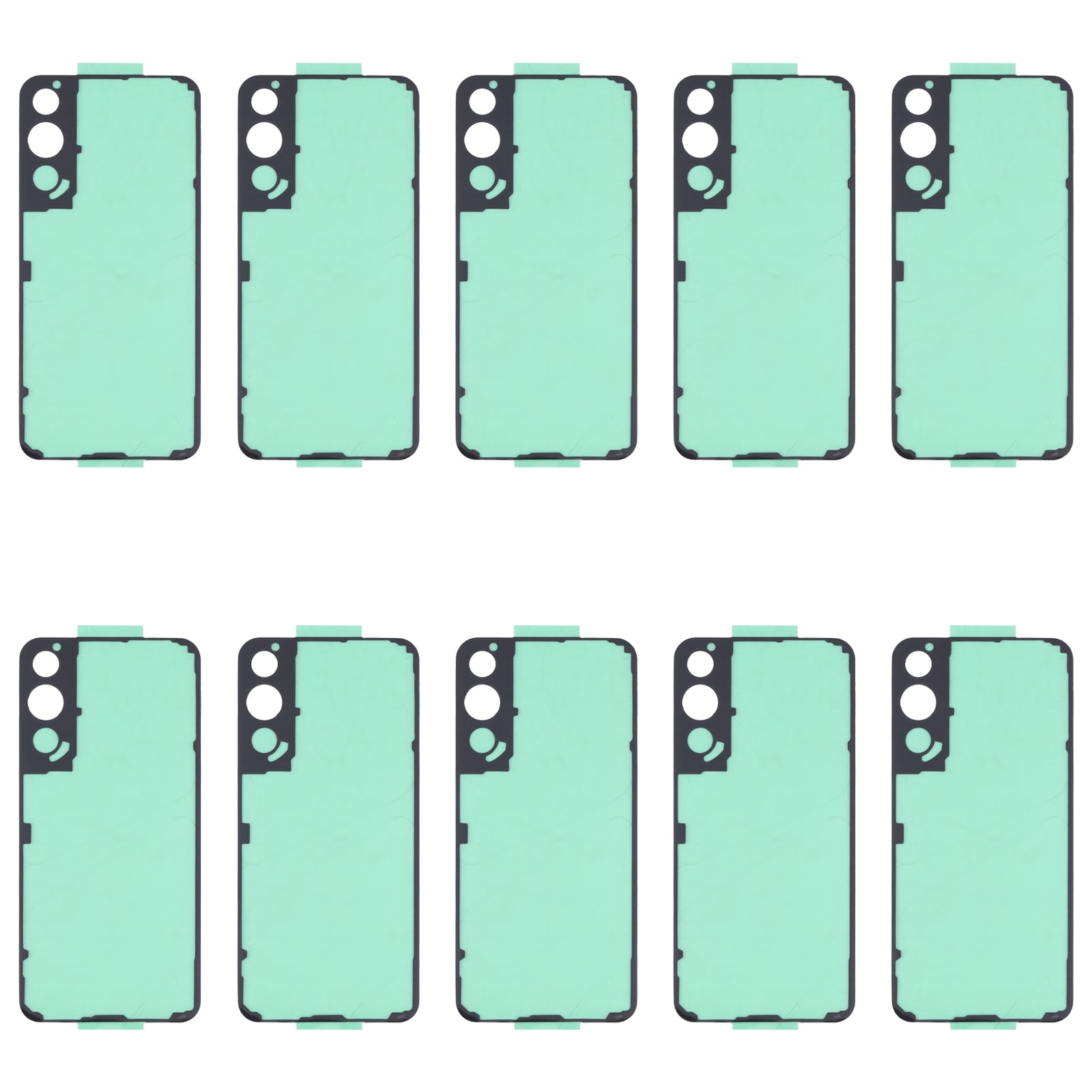 For Samsung Galaxy S22 5G SM-S901B 10pcs Back Housing Cover Adhesive