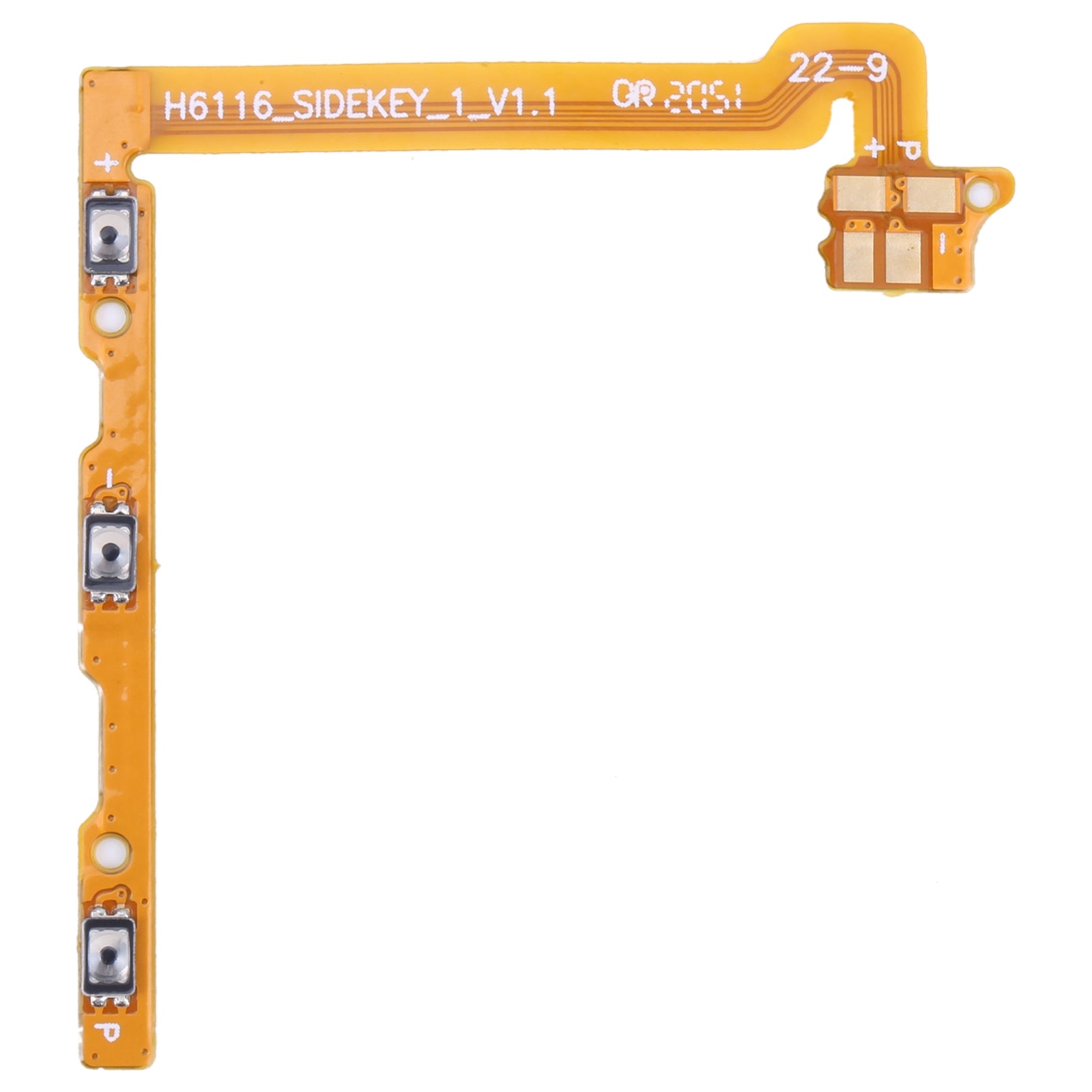 For Tecno Spark Power 2 LC8 OEM Power Button & Volume Button Flex Cable