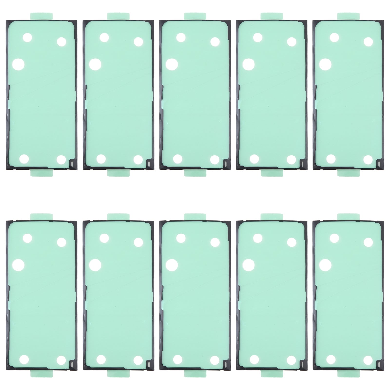For Samsung Galaxy S23 Ultra 5G SM-S918B 10pcs Original Back Housing Cover Adhesive