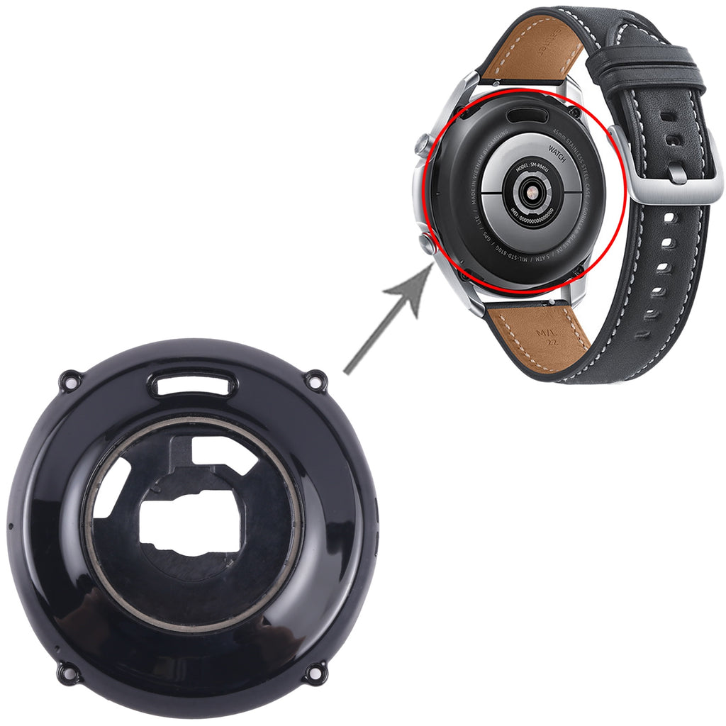 Original Rear Housing Cover For Samsung Galaxy Watch 3 45mm SM-R840(Black)