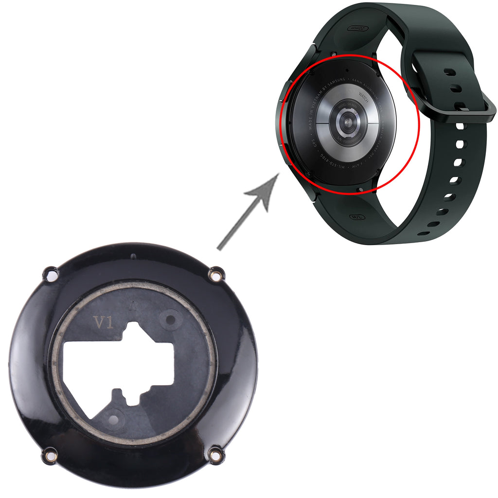 Original Rear Housing Cover For Samsung Galaxy Watch4 40mm SM-R860(Black)