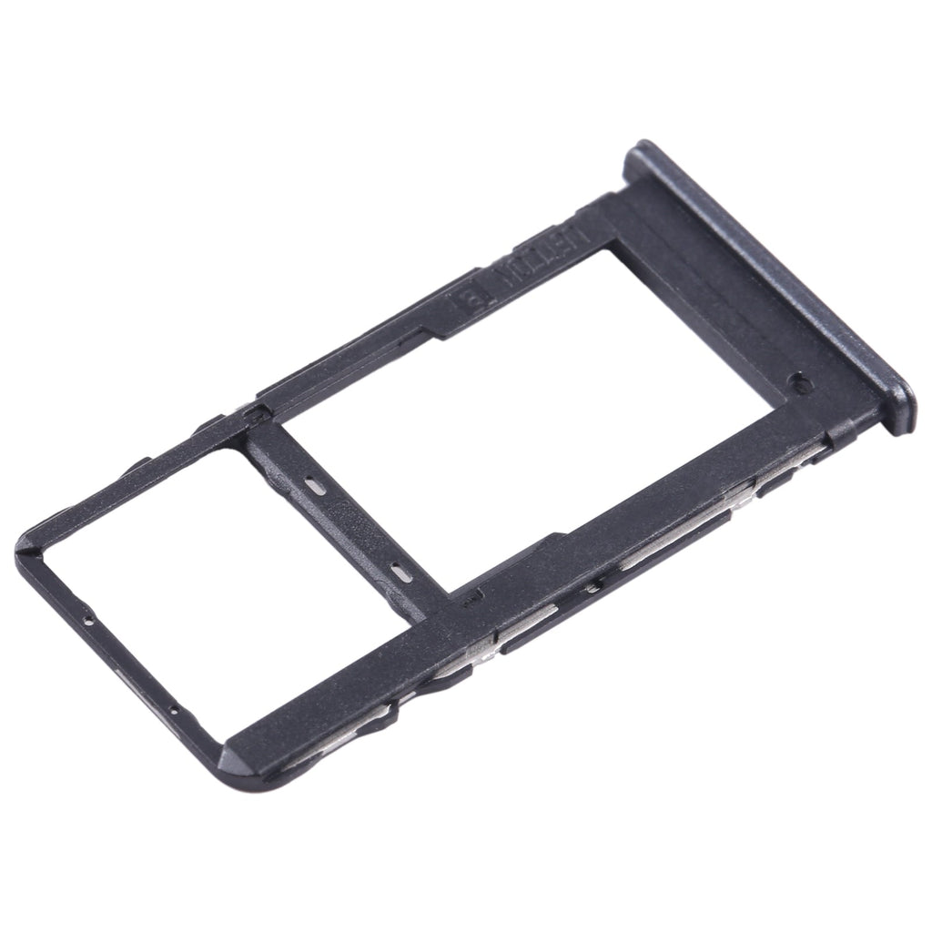 For TCL 40 SE Original SIM + Micro SD Card Tray(Black)