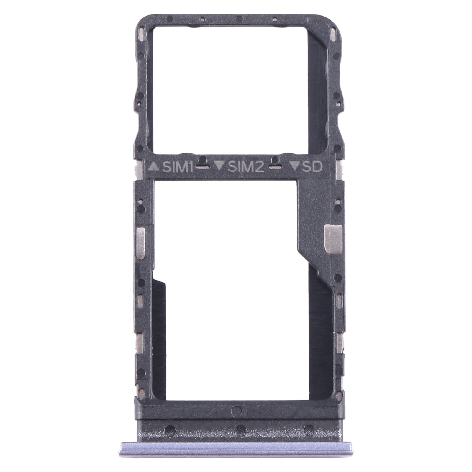 For TCL 40 SE Original SIM + Micro SD Card Tray(Purple)