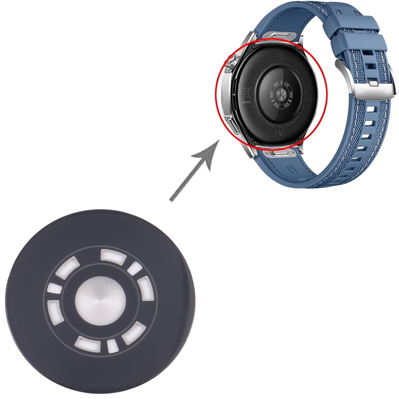 For Huawei Watch GT 5 46mm Original Heart-rate Sensor Glass Lens Cover