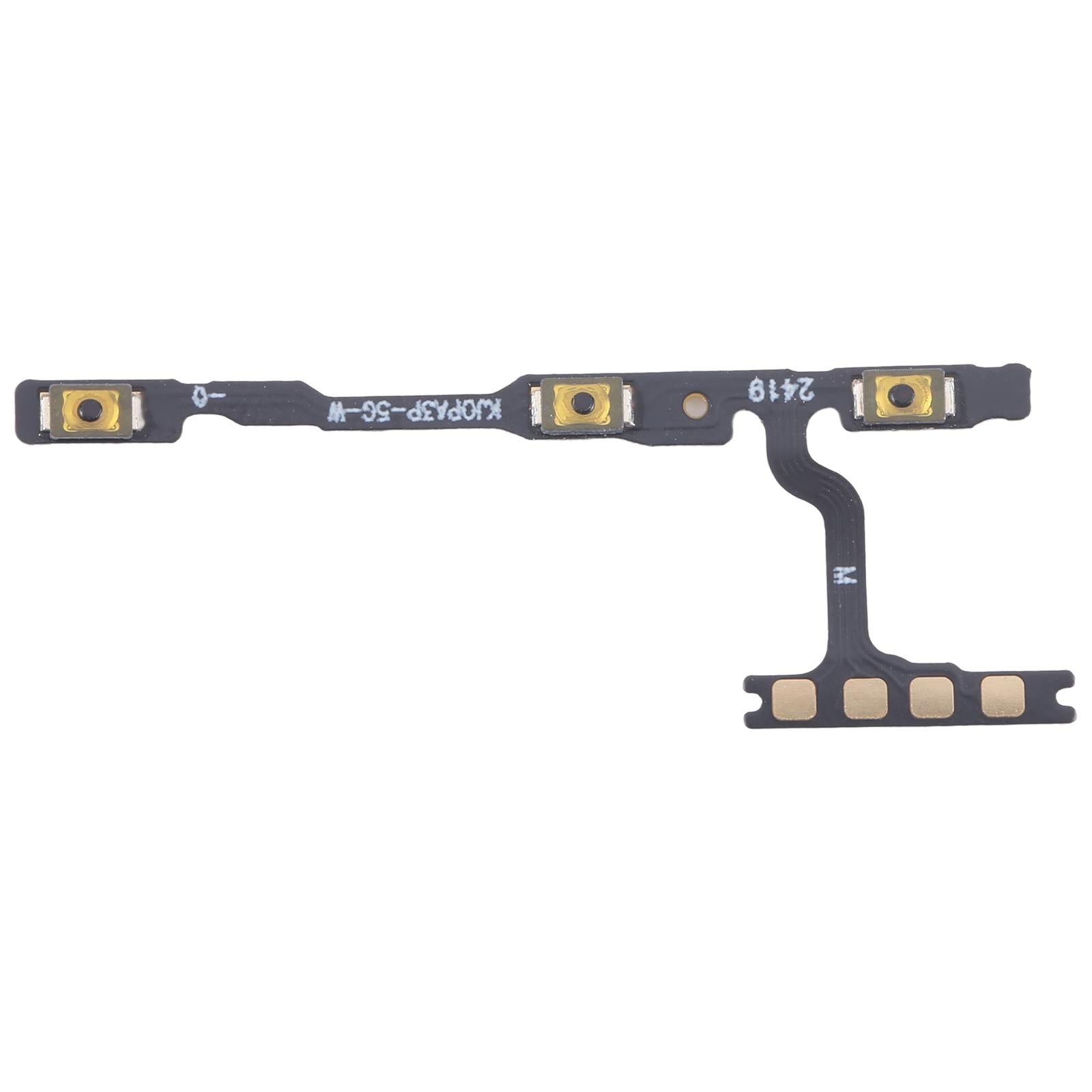 For OPPO K12x OEM Power Button & Volume Button Flex Cable