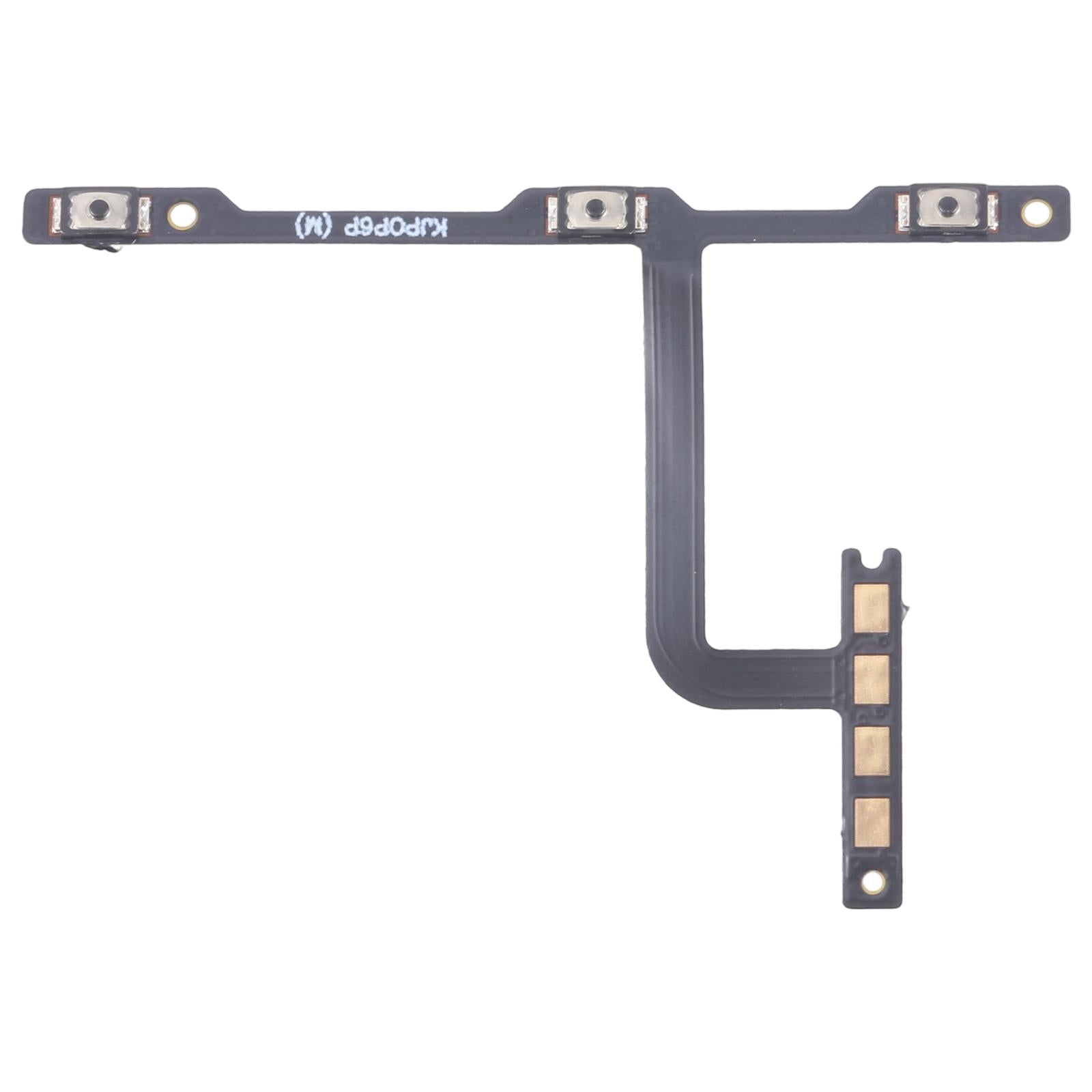 For Tecno Pop 6 Pro BE8 OEM Power Button & Volume Button Flex Cable