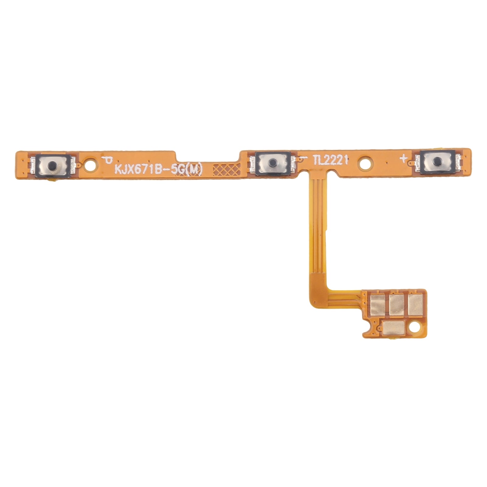 For Infinix Note 12 5G X671 OEM Power Button & Volume Button Flex Cable