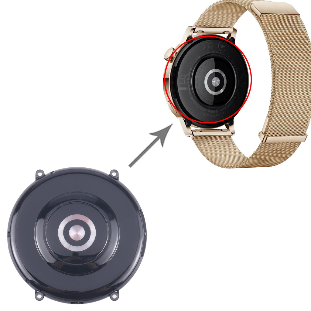 For Huawei Watch GT 3 42mm Original Rear Housing Cover(Black)
