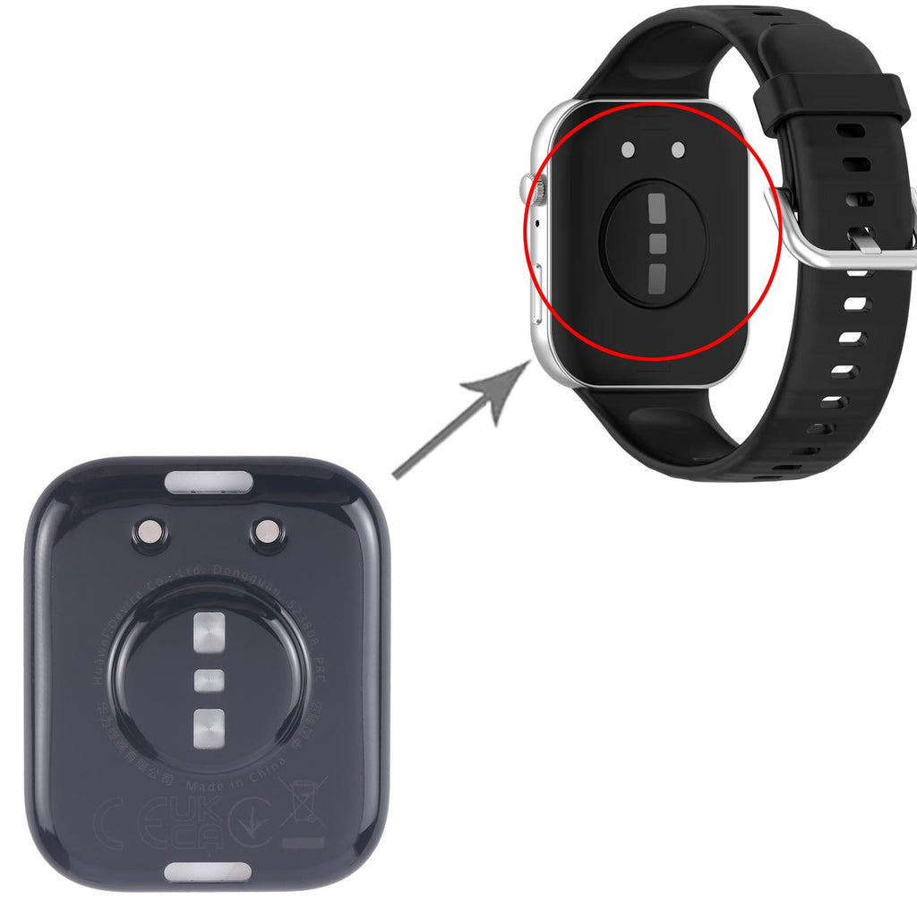 For Huawei Watch Fit 3 Original Rear Housing Cover(Black)