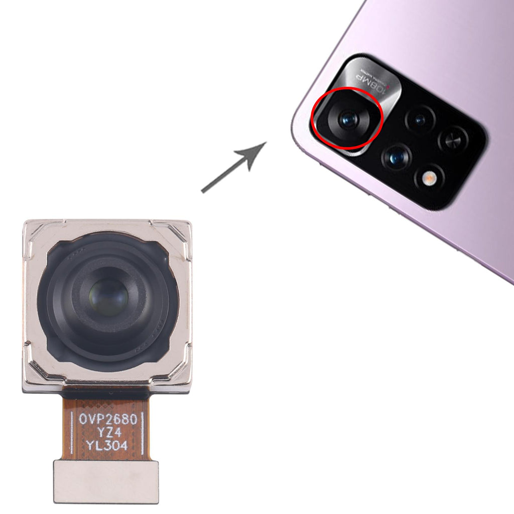 For Xiaomi Redmi Note 11 Pro 5G Original Main Back Facing Camera