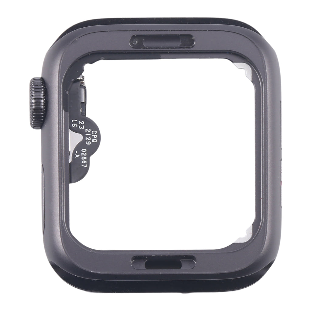 For Apple Watch SE 2020 40MM GPS Aluminium Alloy Middle Frame Bezel Plate with Crown Spin Axis Flex Cable(Grey)
