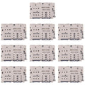 For Galaxy Galaxy A7 2016 SM-A710 10pcs Original SIM + Micro SD Card Reader