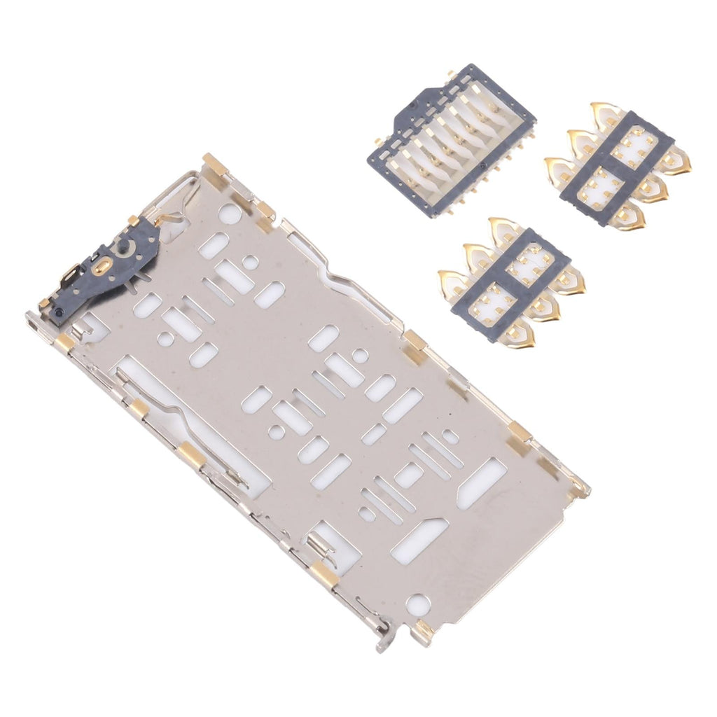 For Galaxy A10 SM-A105 10pcs Original SIM + Micro SD Card Reader