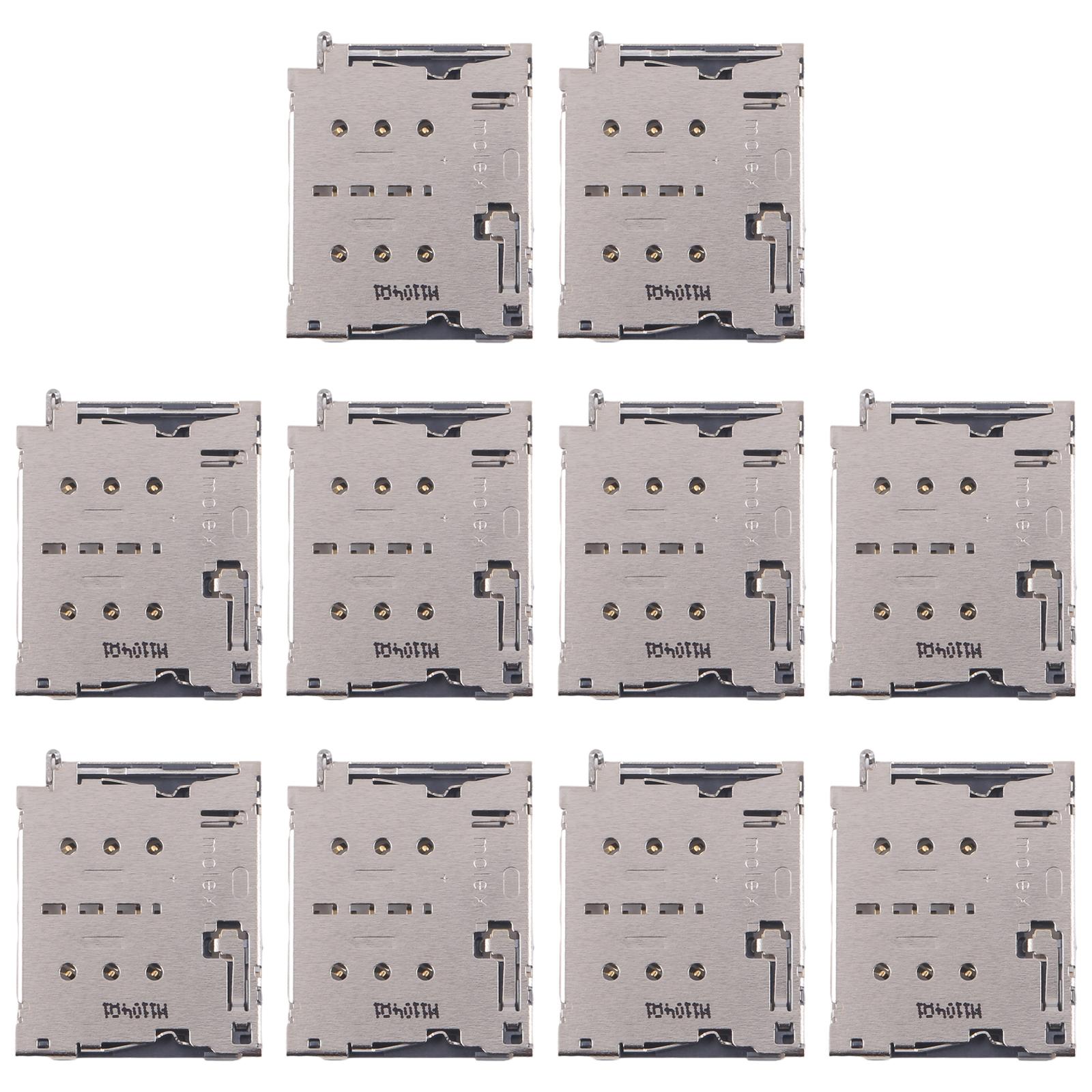 For Galaxy S10 5G SM-G977 10pcs Original SIM Card Reader