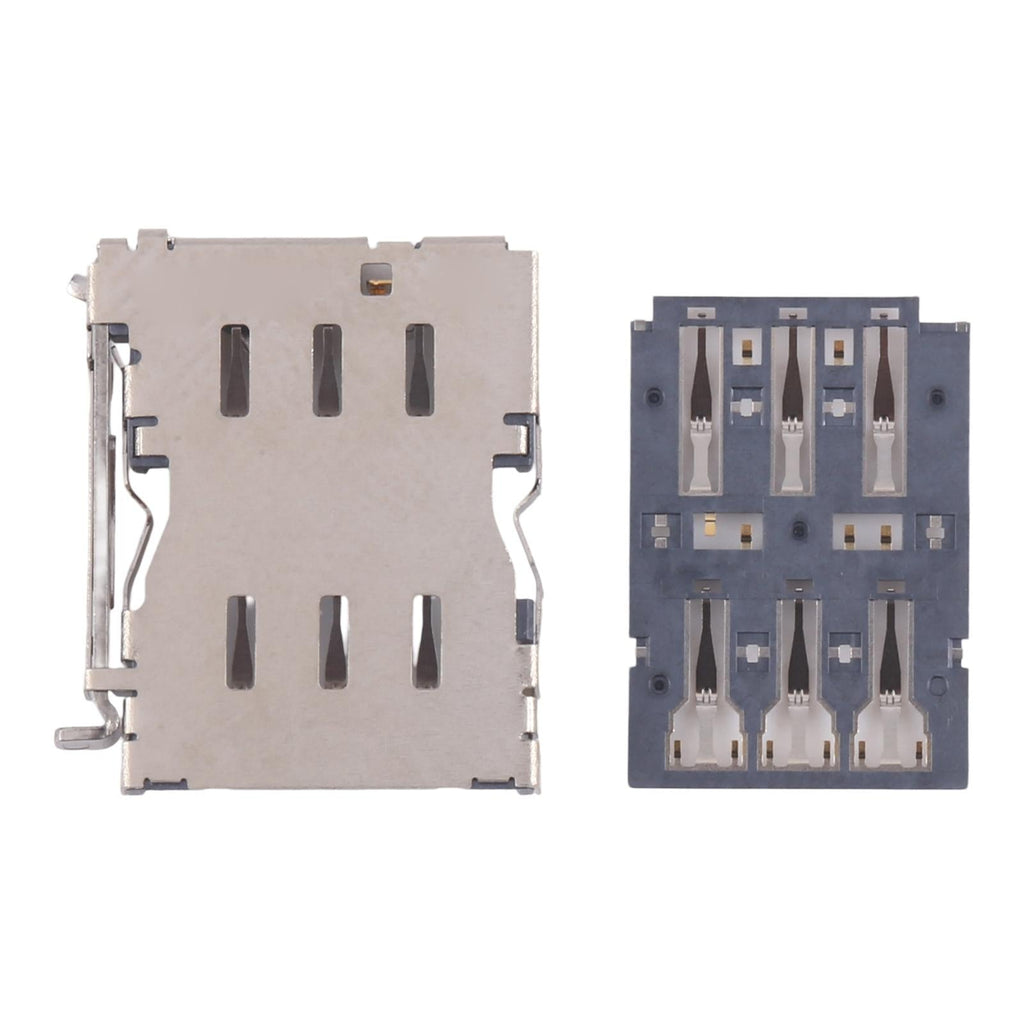 For Galaxy S22 Ultra 5G SM-S908 10pcs Original SIM Card Reader