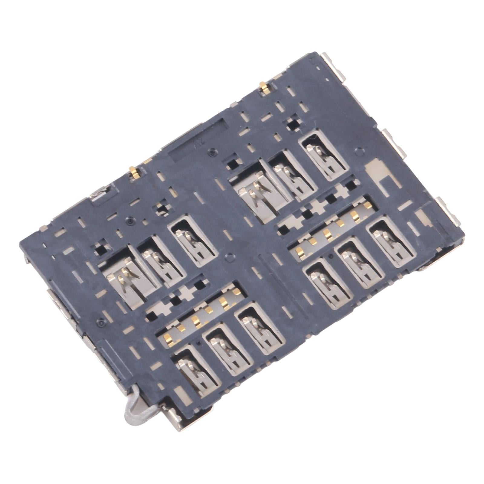 For Galaxy S6 SM-G920 10pcs Original Dual SIM Card Reader