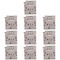 For Galaxy S6 Edge+ SM-G928 10pcs Original Dual SIM Card Reader