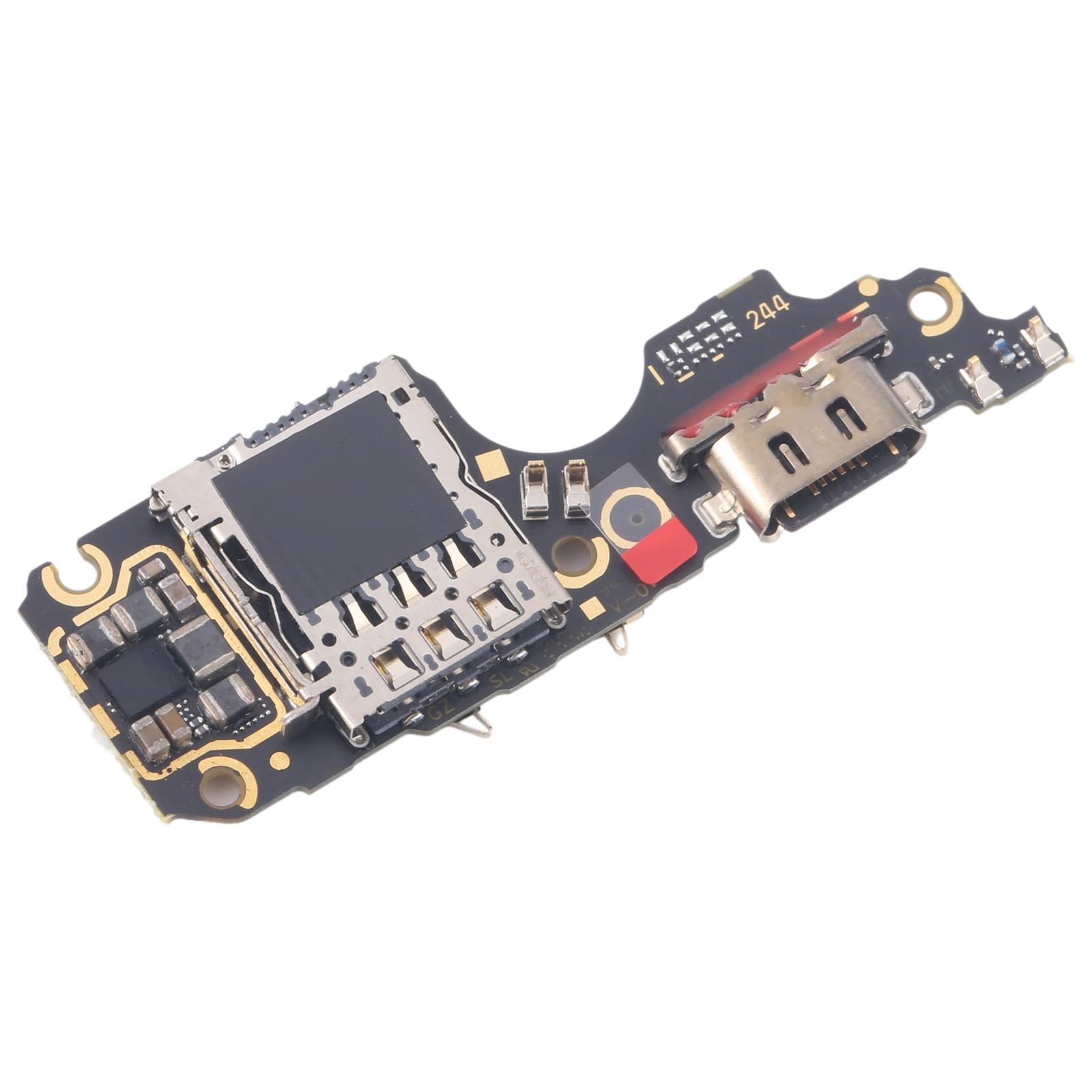 For vivo S20 Pro 5G V2430A Charging Port Board With SIM Card Holder Socket, Not Supporting Fast Charging