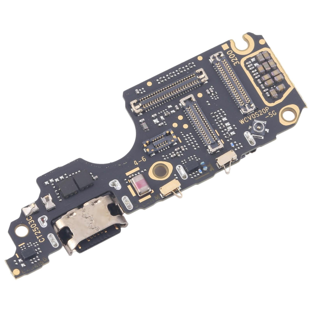 For vivo S20 Pro 5G V2430A Charging Port Board With SIM Card Holder Socket, Not Supporting Fast Charging