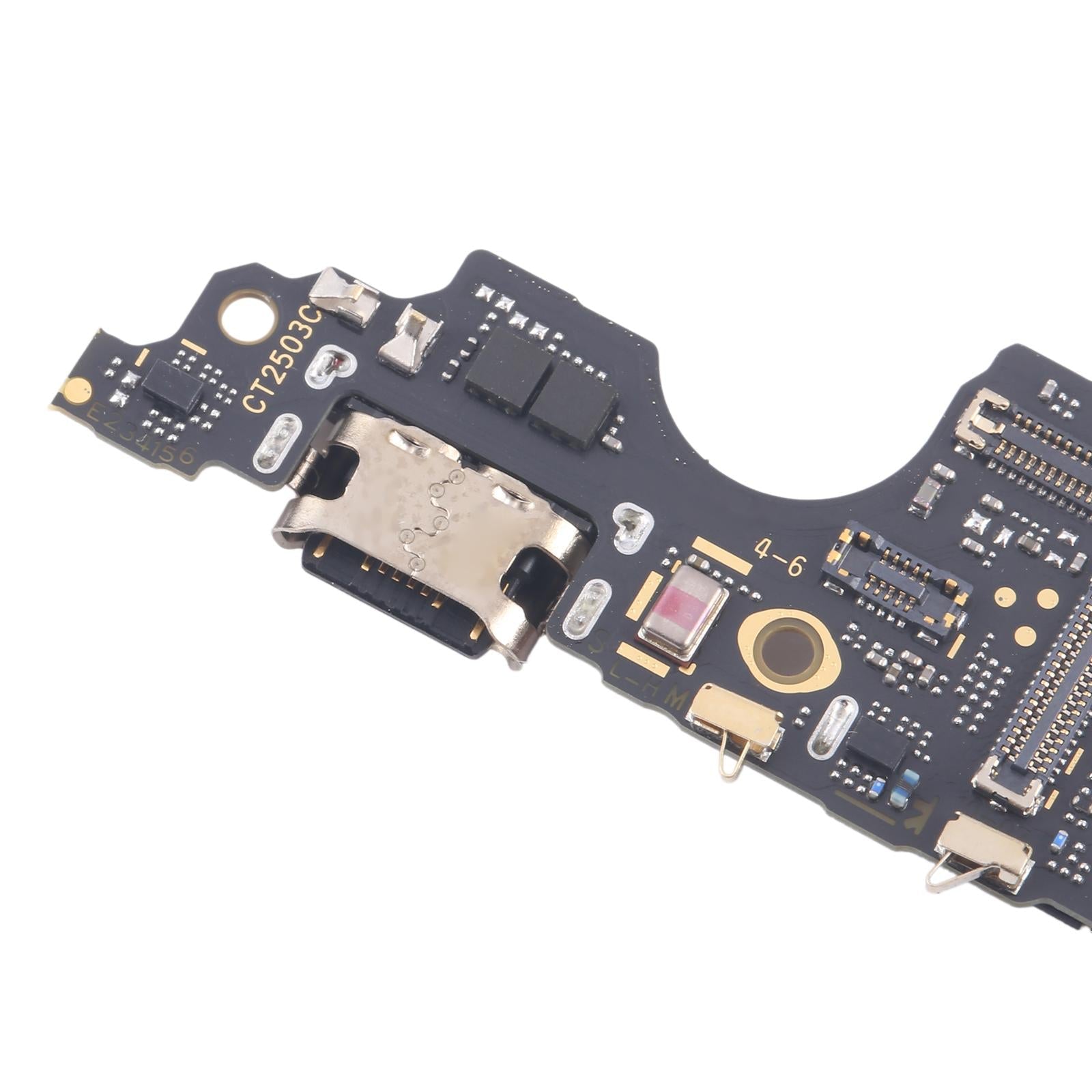 For vivo S20 Pro 5G V2430A Charging Port Board With SIM Card Holder Socket, Not Supporting Fast Charging
