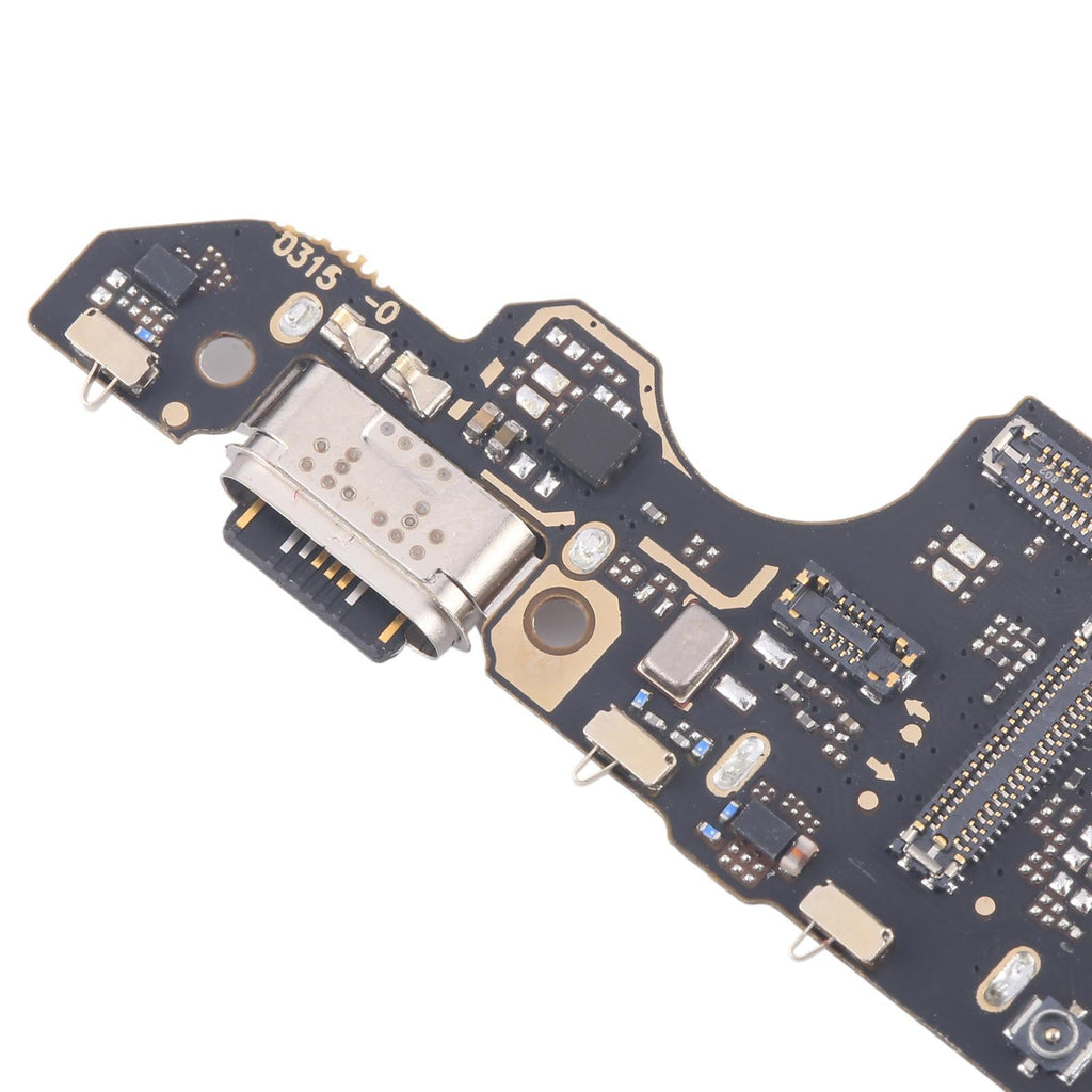 For vivo V40 5G V2348 Charging Port Board With SIM Card Holder Socket, Not Supporting Fast Charging