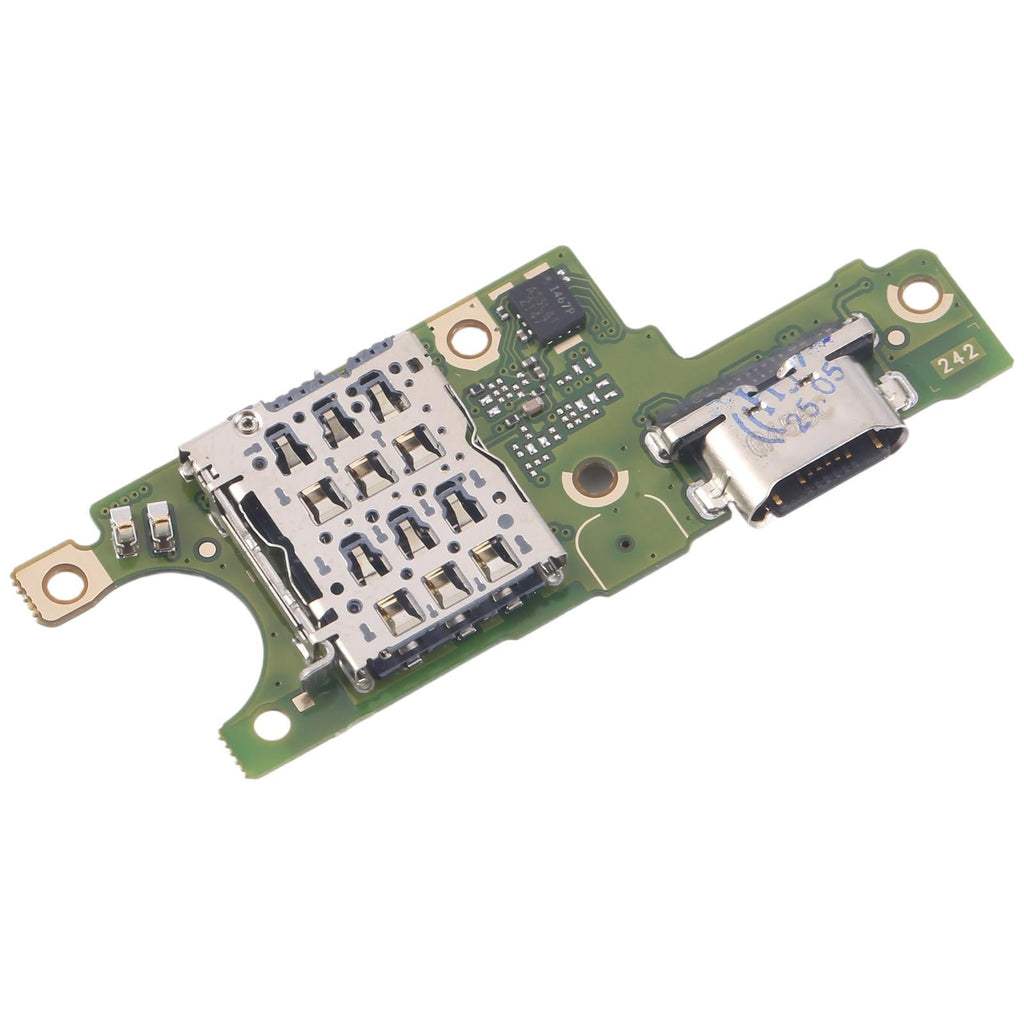For vivo Y300 5G V2435 Charging Port Board With SIM Card Holder Socket, Not Supporting Fast Charging