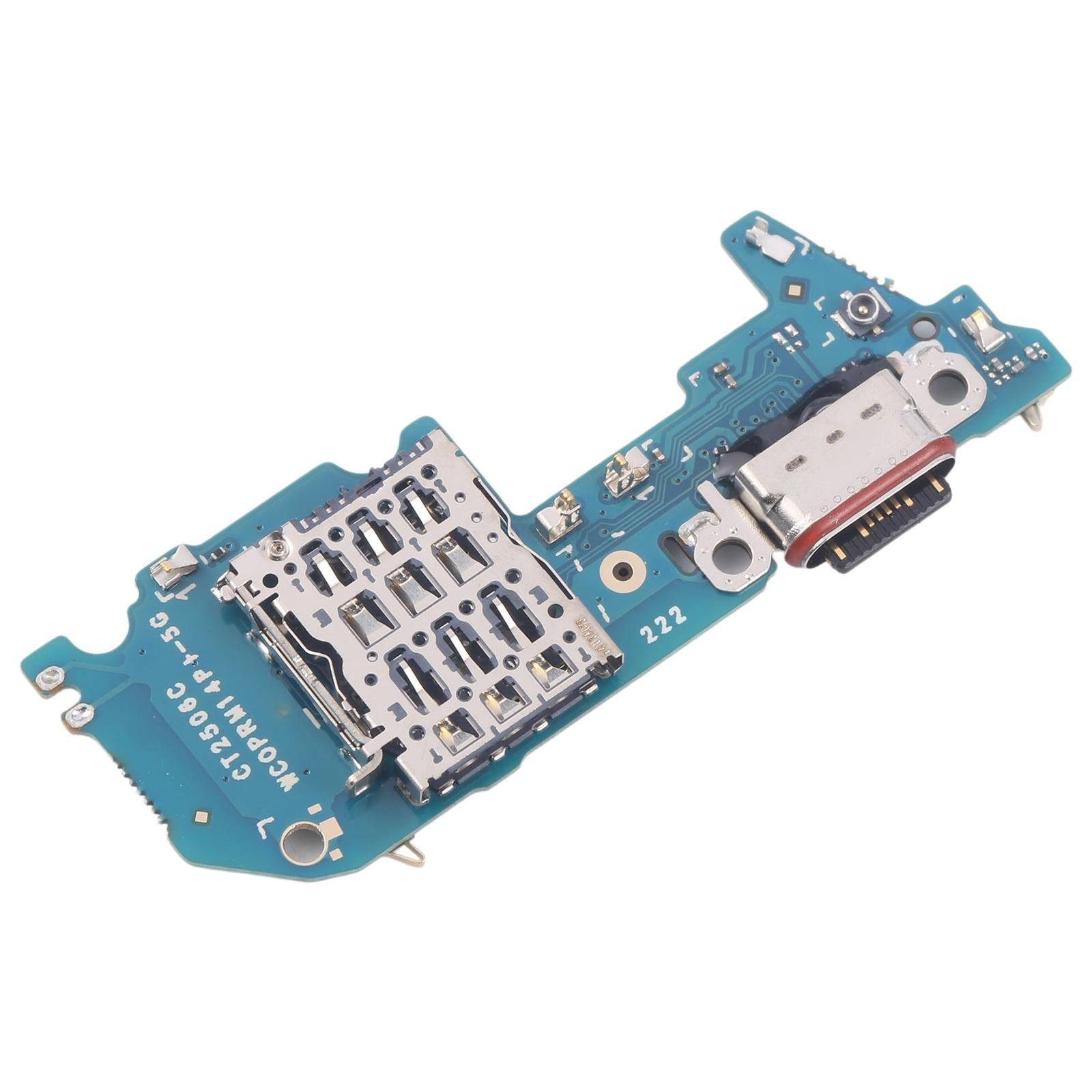 For Realme 14 Pro+ 5G RMX5051 Charging Port Board With SIM Card Holder Socket, Not Supporting Fast Charging