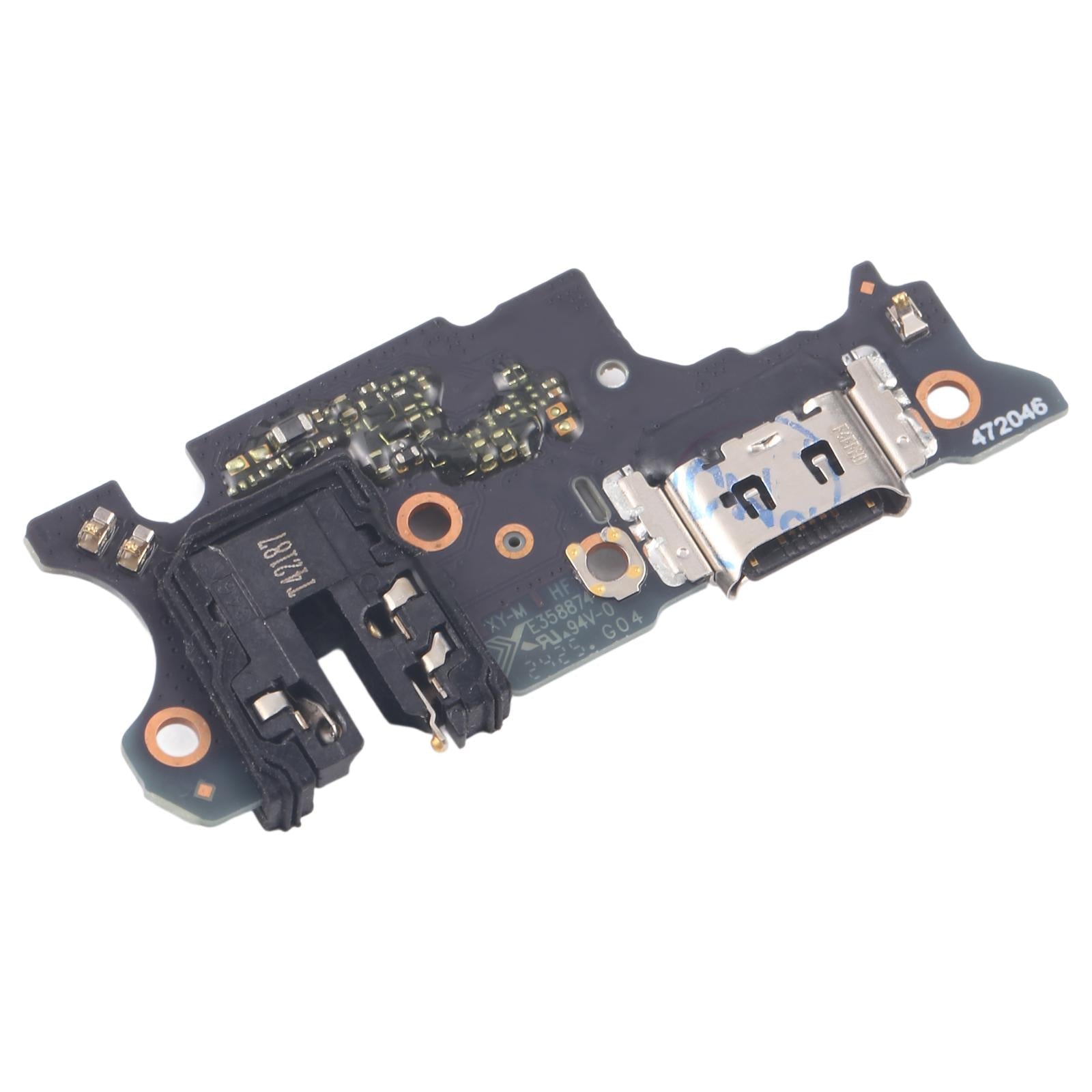 For OPPO A3x 5G CPH2681 Original Disassembled Charging Port Board With SIM Card Holder Socket