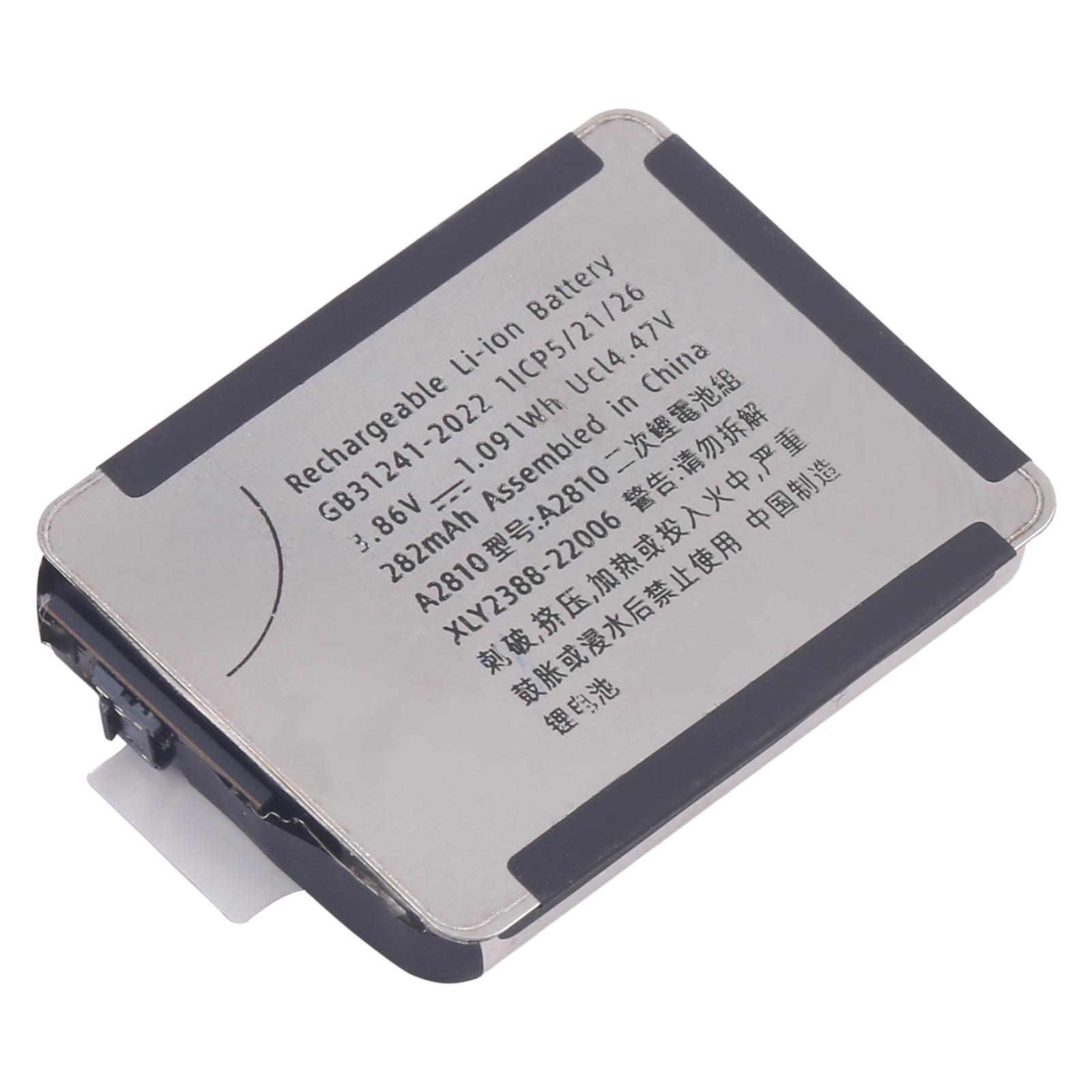 For Apple Watch Series 8 41mm A2810 282mAh Battery with Original Flex Cable