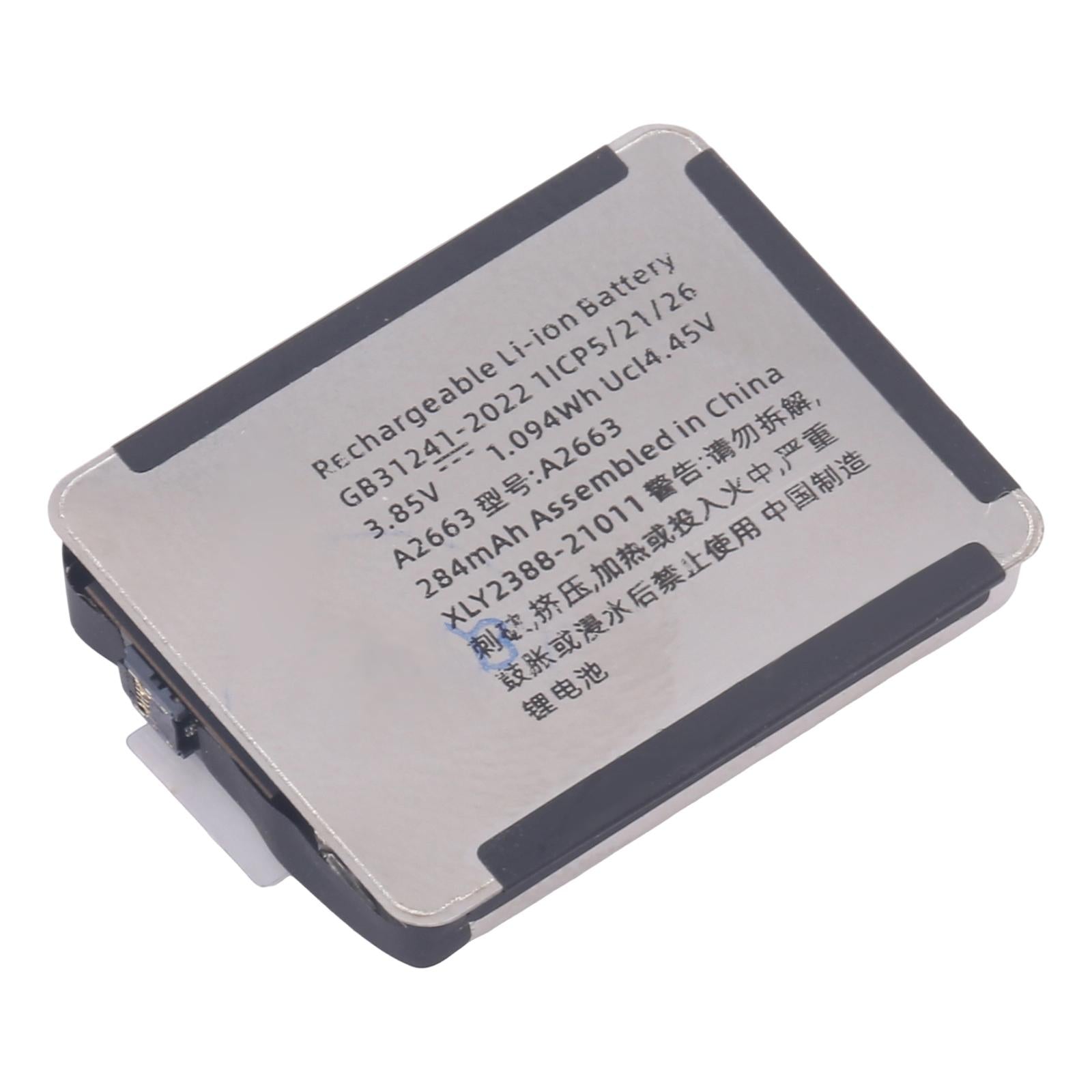 For Apple Watch Series 7 41mm A2663 284mAh Battery with Original Flex Cable