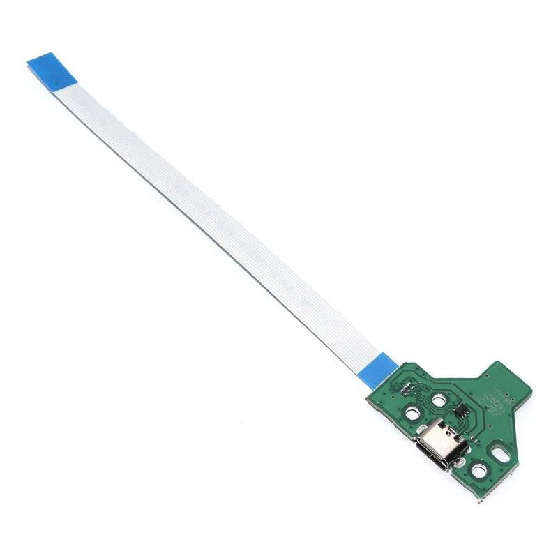 For Sony PS4 JDS-011 12-Pin USB Charger PCB Board with Flex Cable