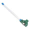 For Sony PS4 JDS-011 12-Pin USB Charger PCB Board with Flex Cable